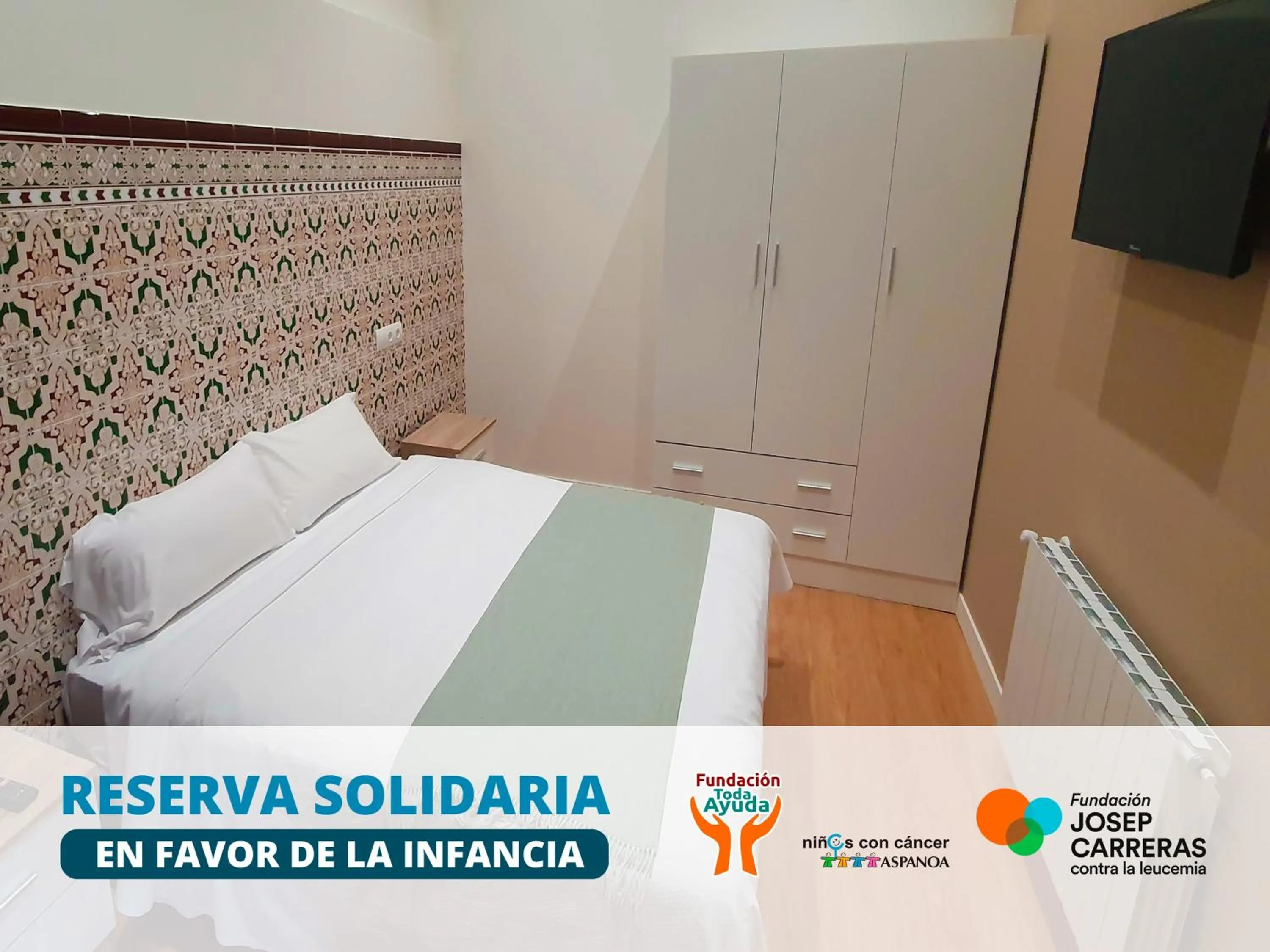 Bed in Apartamentos Santander Centro 3000