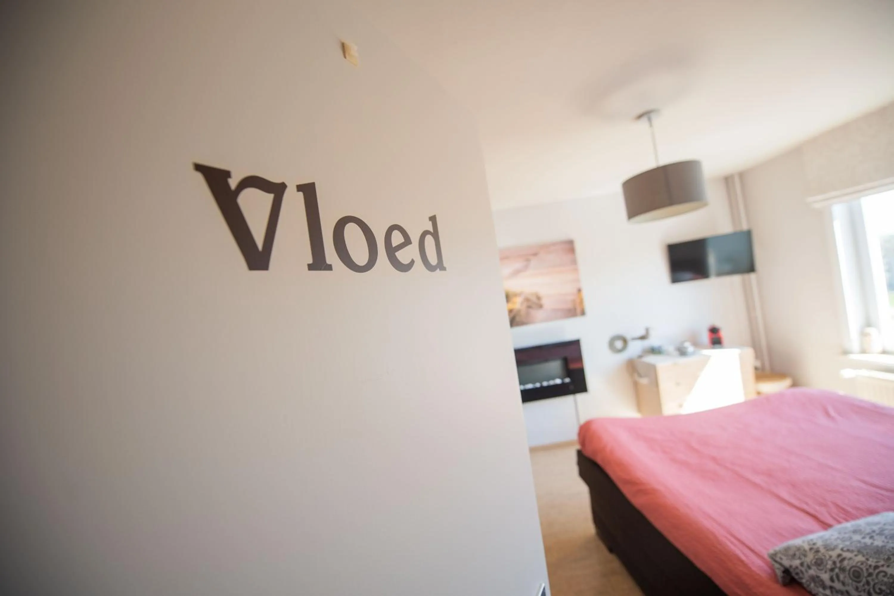 Bed in B&B De Kleine Prins