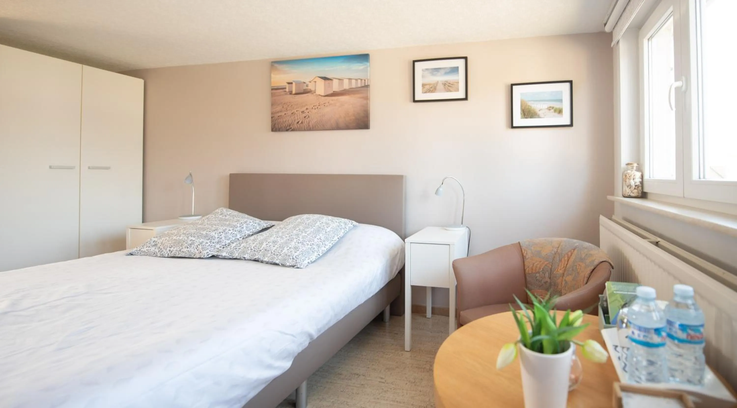 Bed in B&B De Kleine Prins