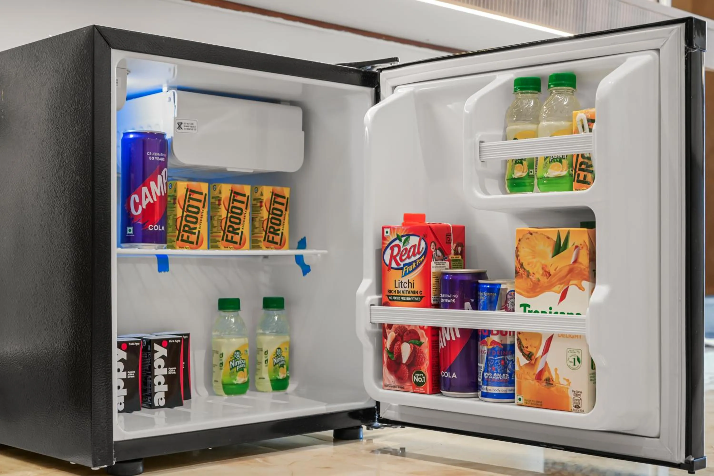 minibar in Hotel Grand Kasturi