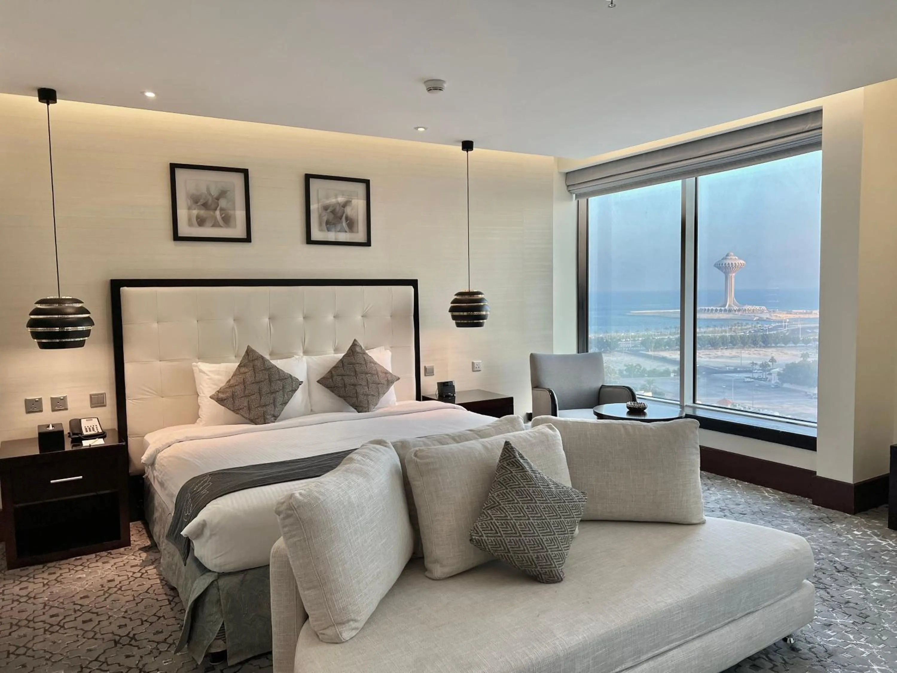 Bedroom, Bed in Corp Al Khobar Corniche Hotel