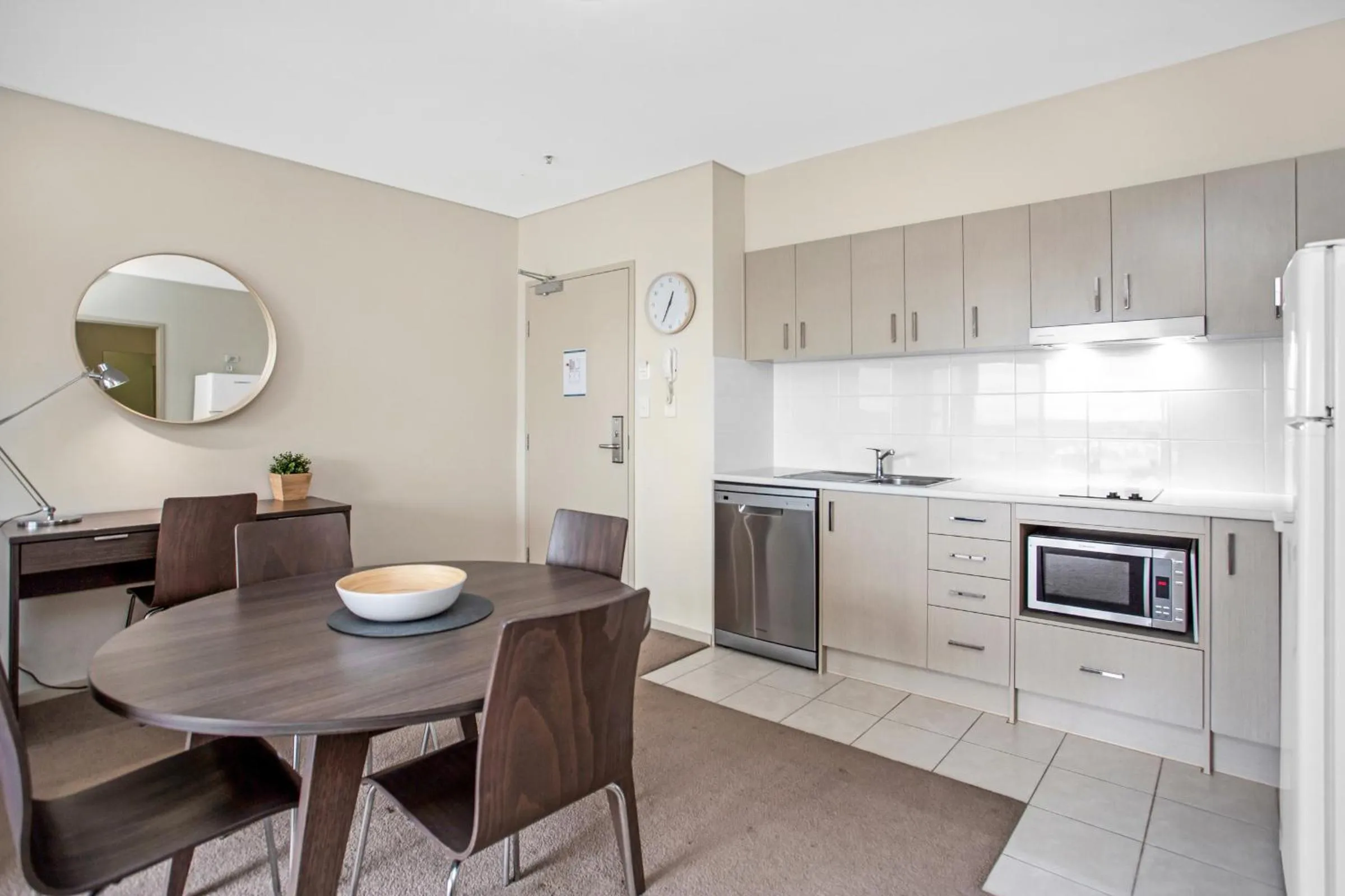 Kitchen or kitchenette in Hume Serviced Apartments
