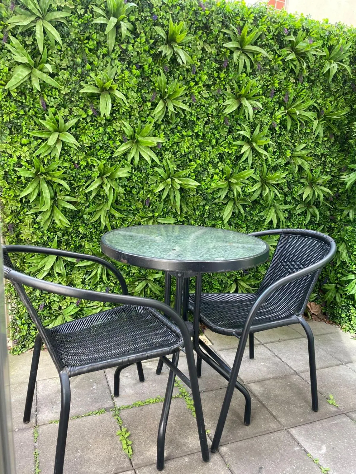 Inner courtyard view in Hume Serviced Apartments