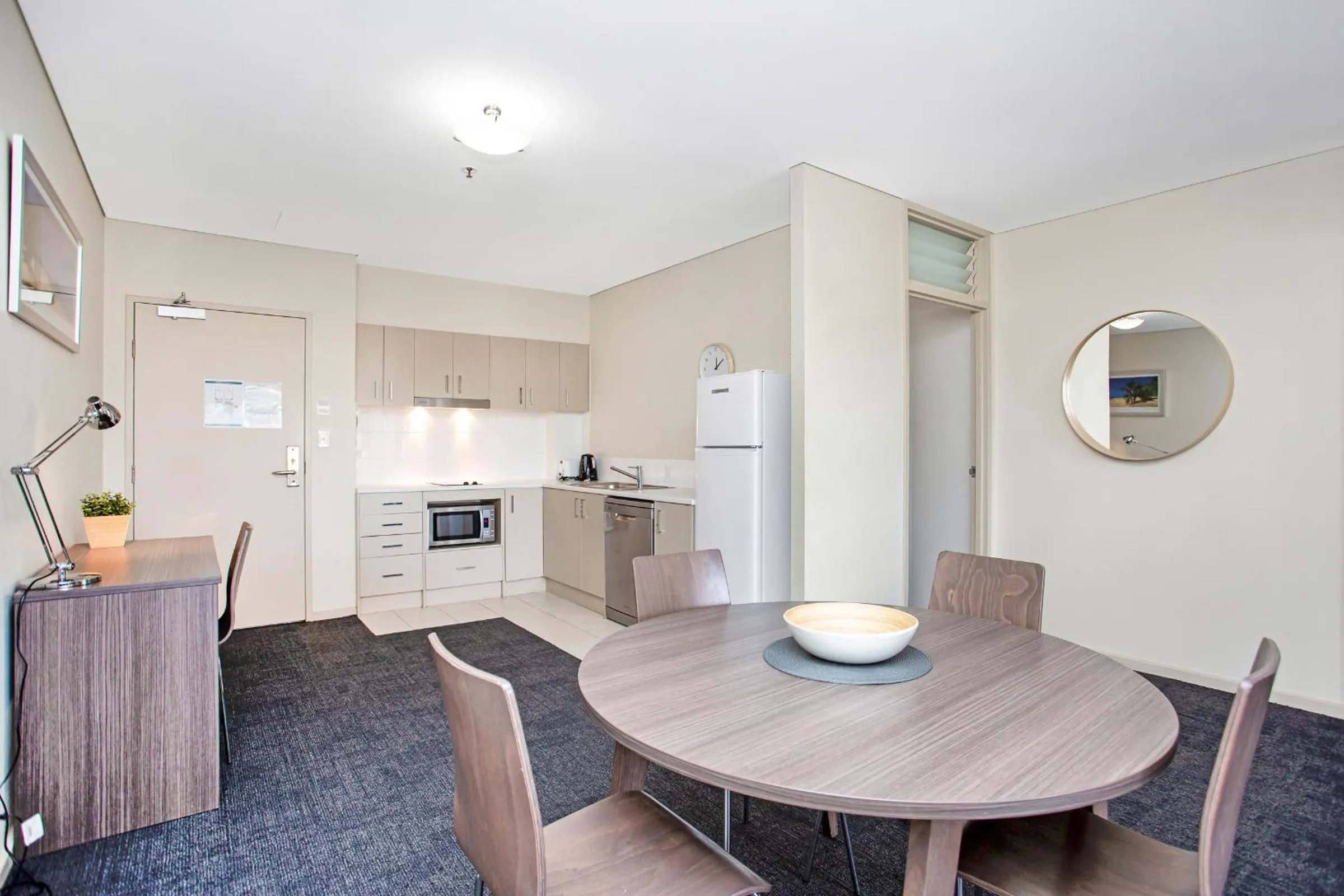 Kitchen or kitchenette in Hume Serviced Apartments