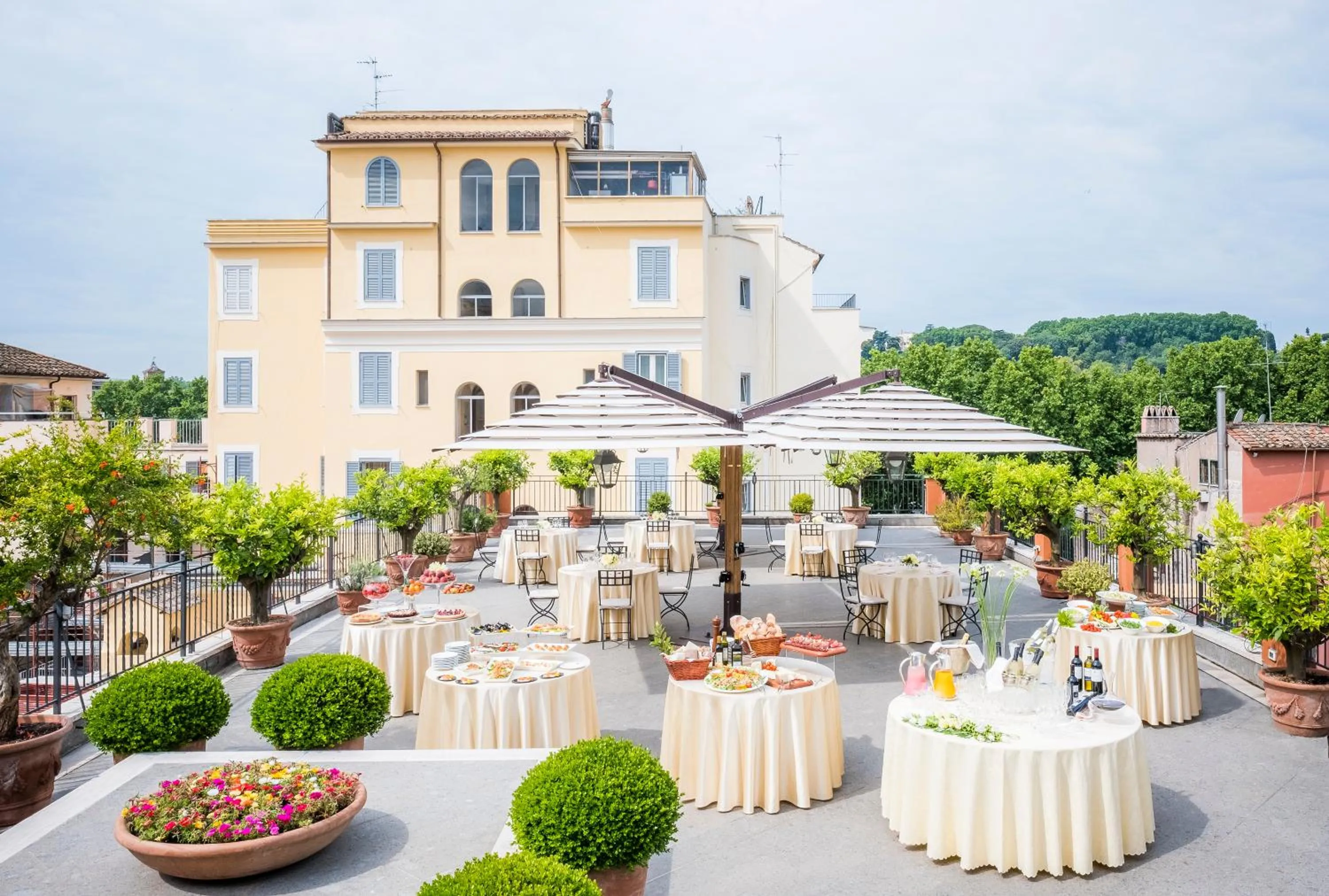 Balcony/Terrace in Hotel Ponte Sisto