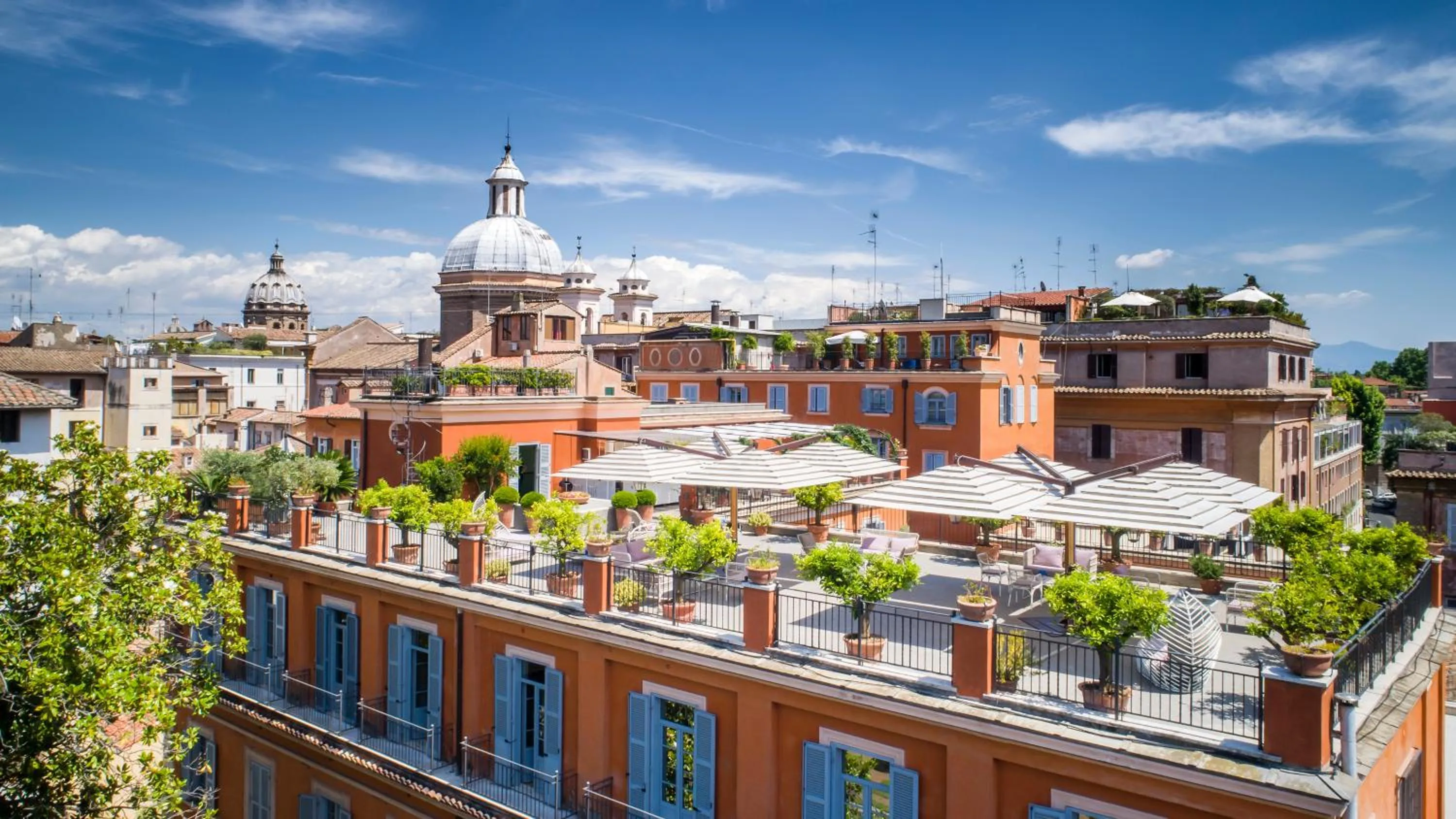Balcony/Terrace in Hotel Ponte Sisto