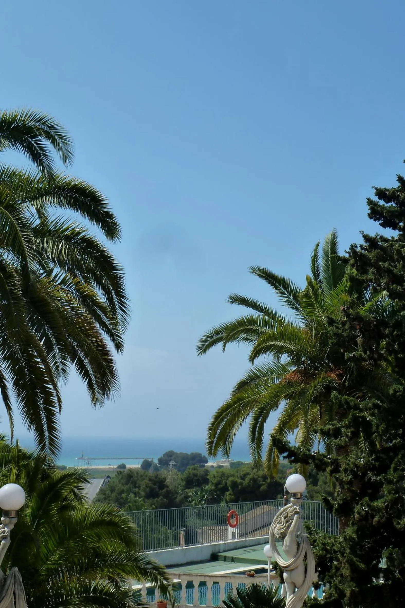 Pool view in San Martin