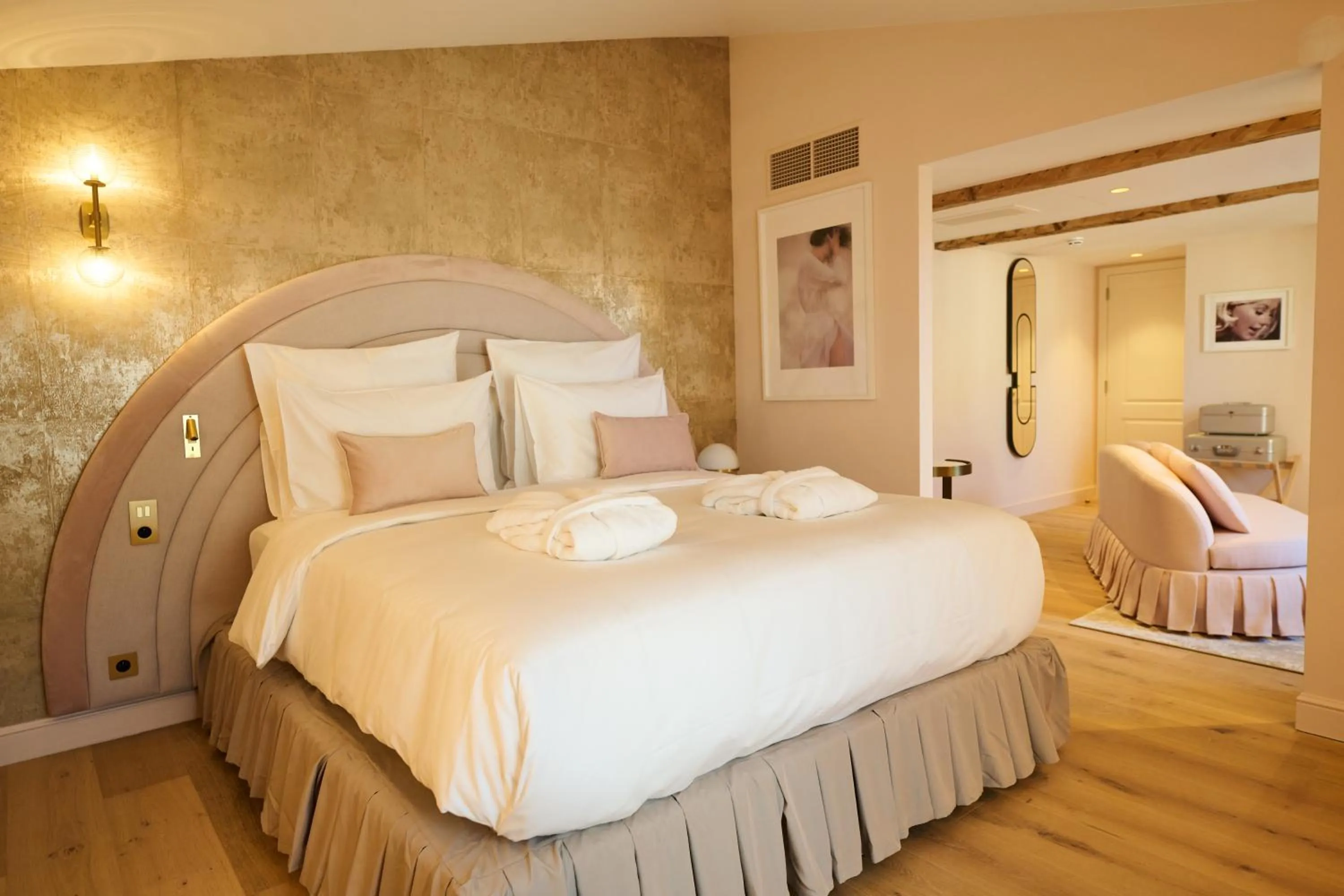 Bedroom, Bed in Les Bains de Spa