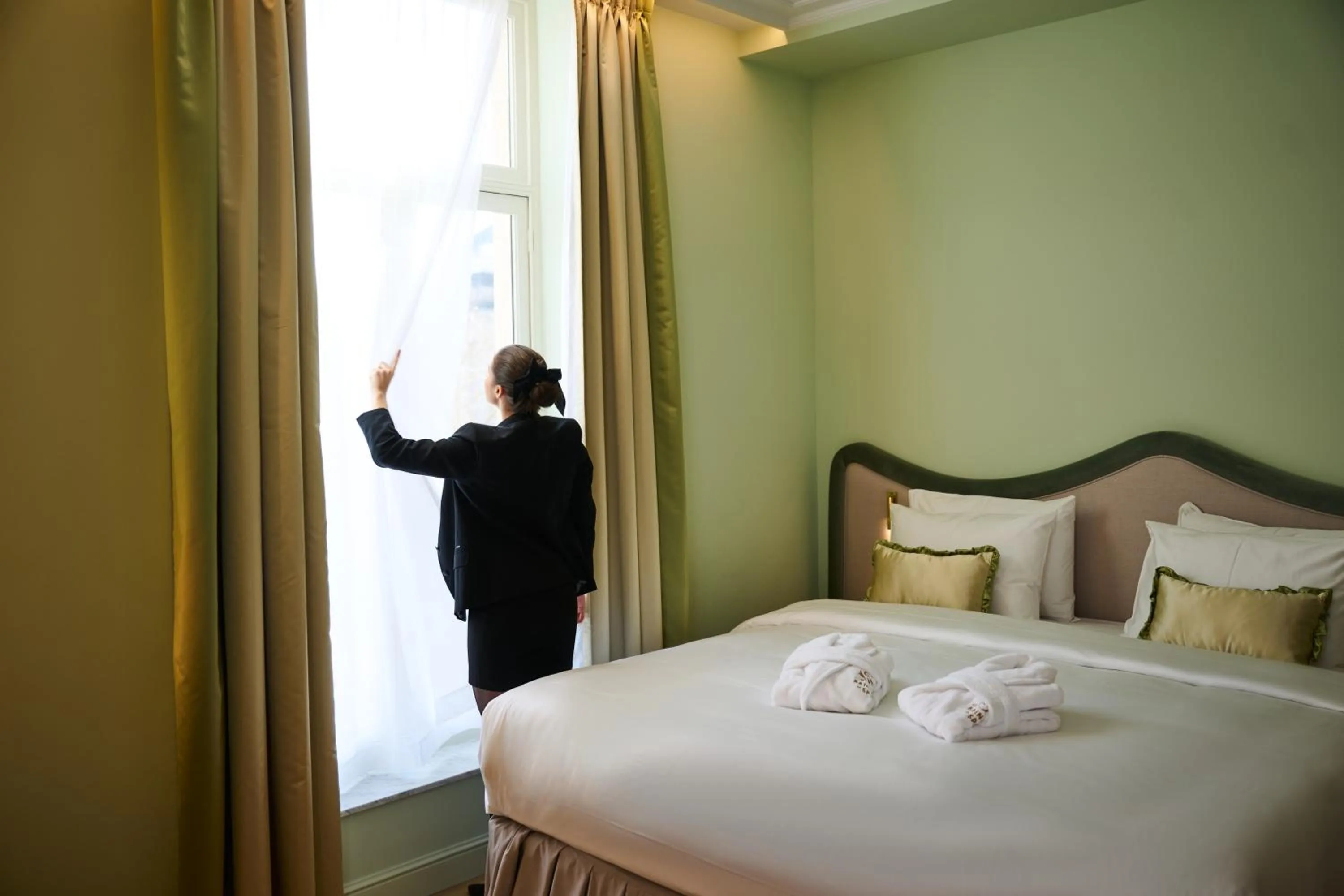 Photo of the whole room, Bed in Les Bains de Spa