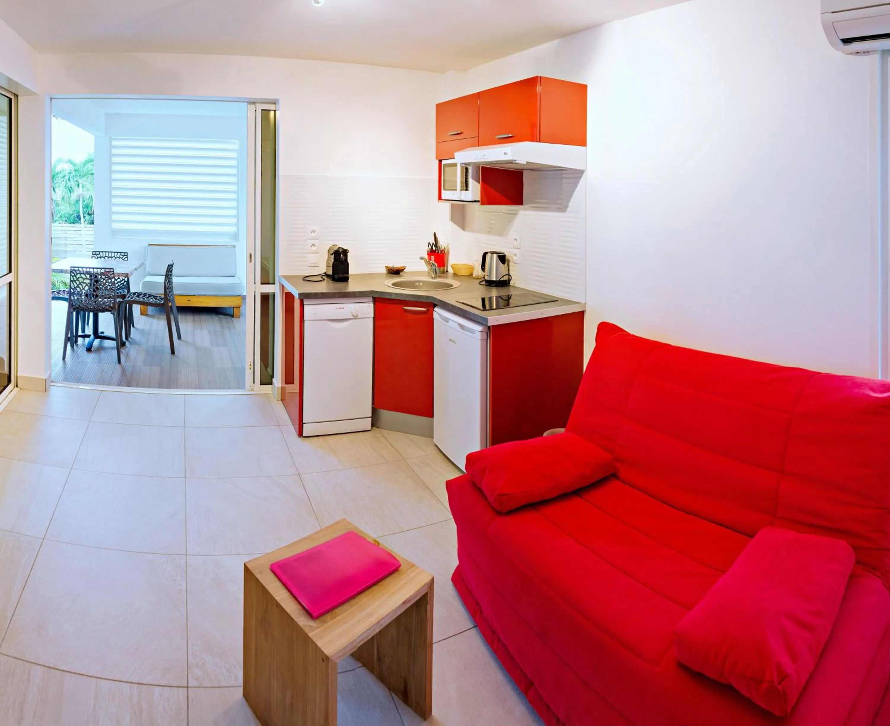 Patio in Majesty Palm Hôtel