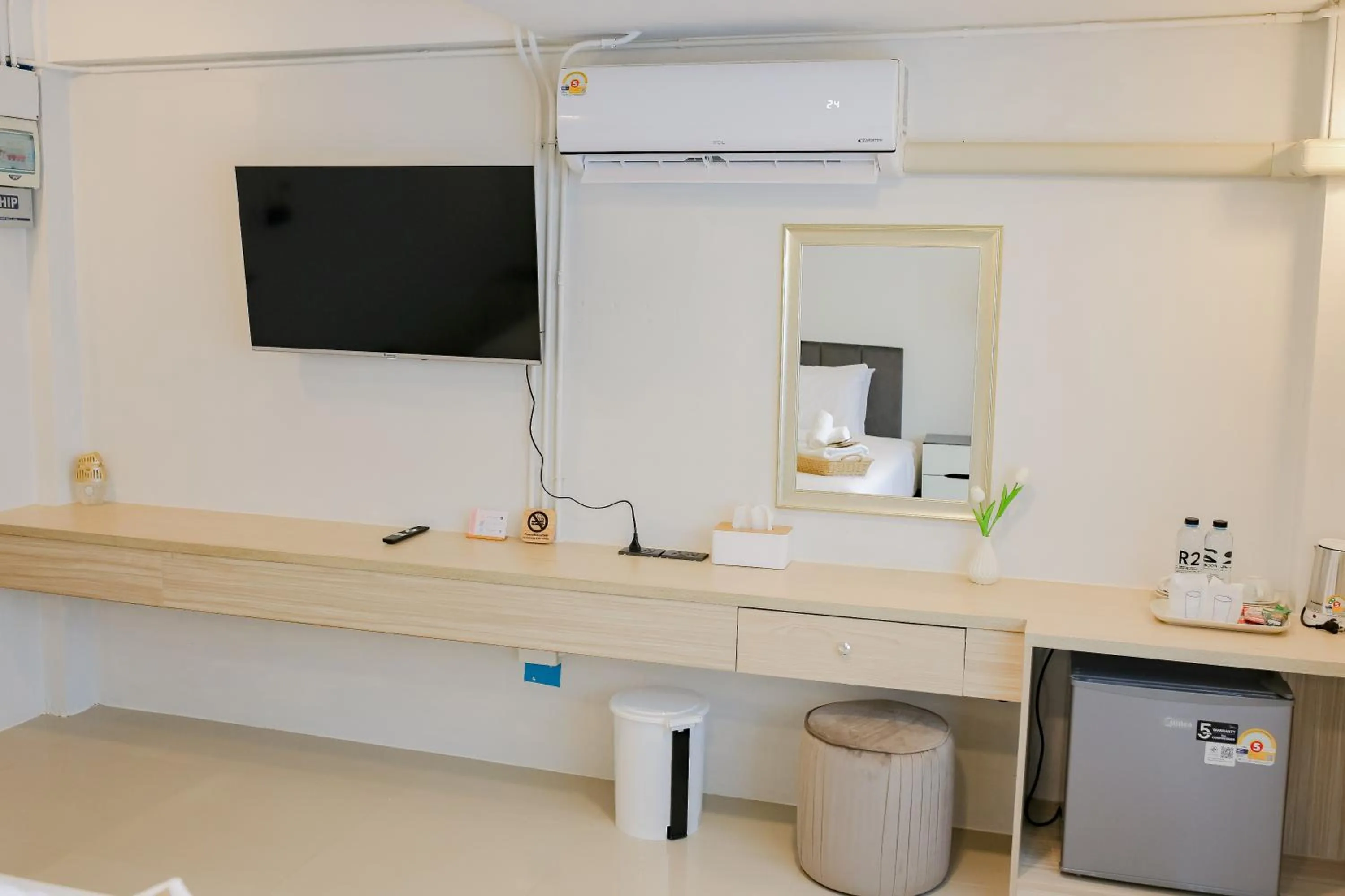 Area and facilities in R2 Bed and Pool Kanchanaburi