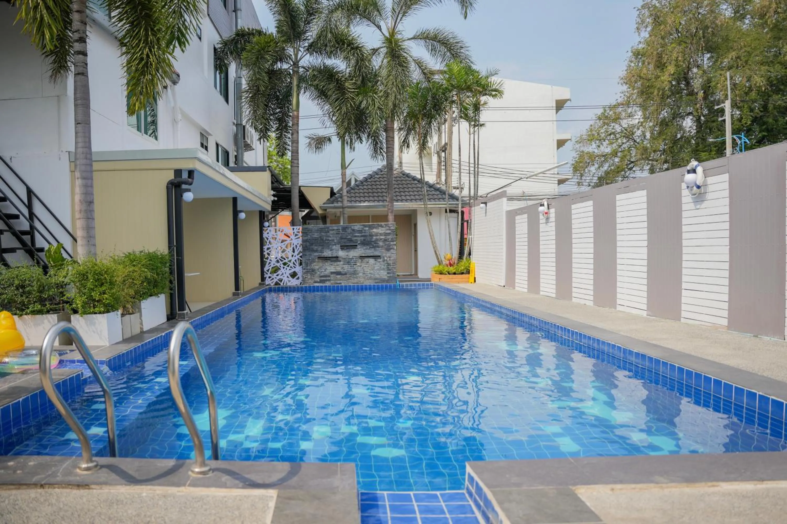 Swimming pool in R2 Bed and Pool Kanchanaburi