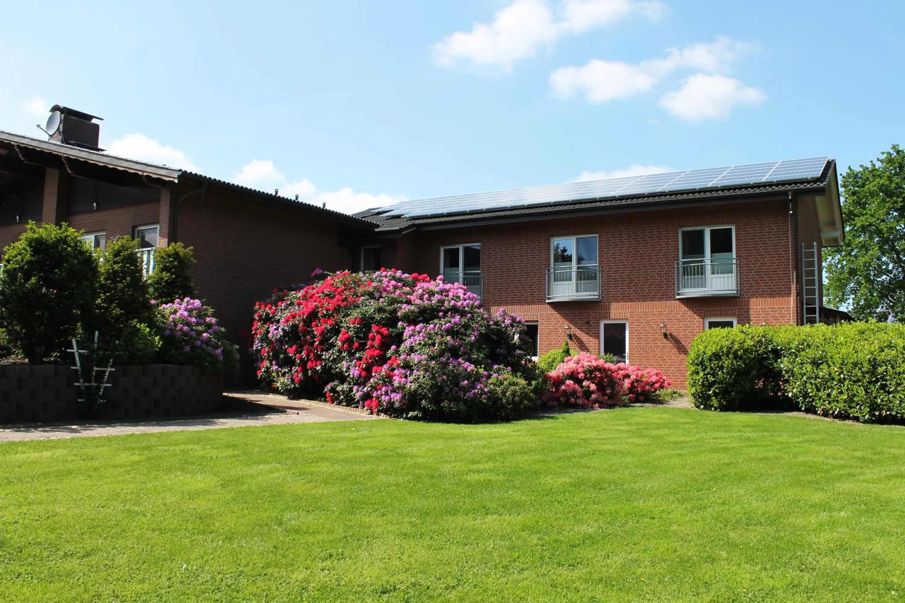 Garden in Hotel garni Haaster Krug Otte
