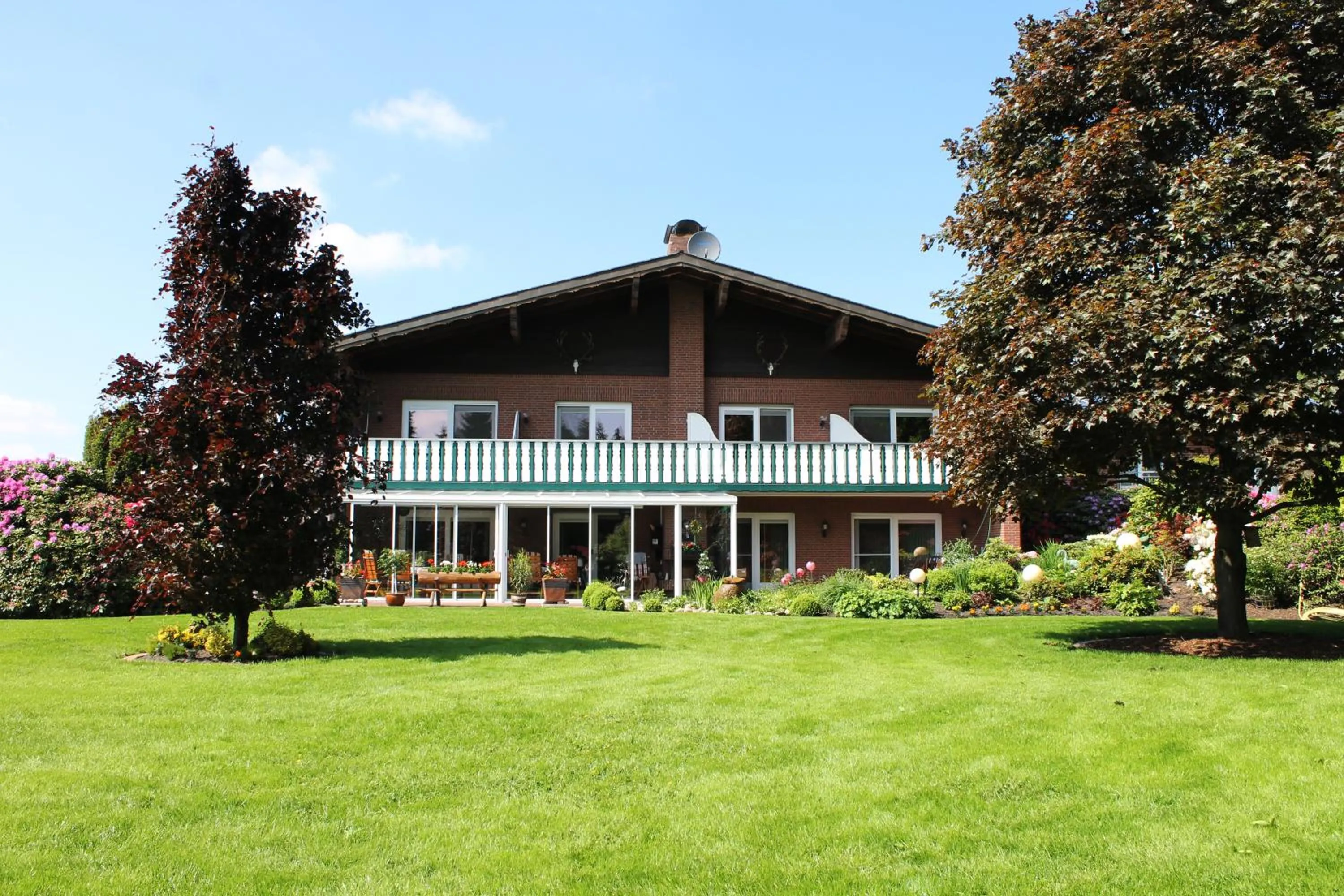 Balcony/Terrace in Hotel garni Haaster Krug Otte