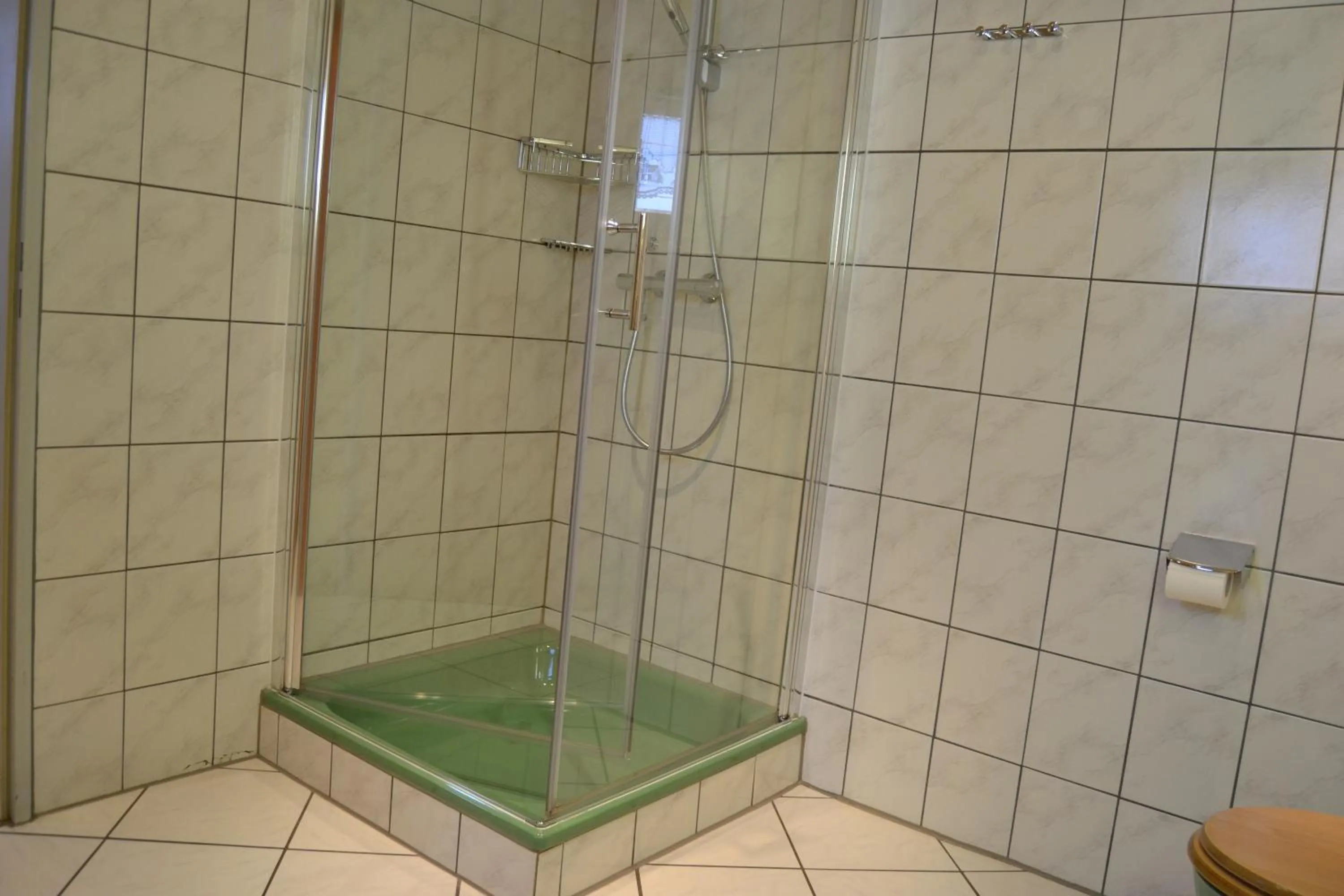 Bathroom in Ferien bei Freunden im Holzhaus