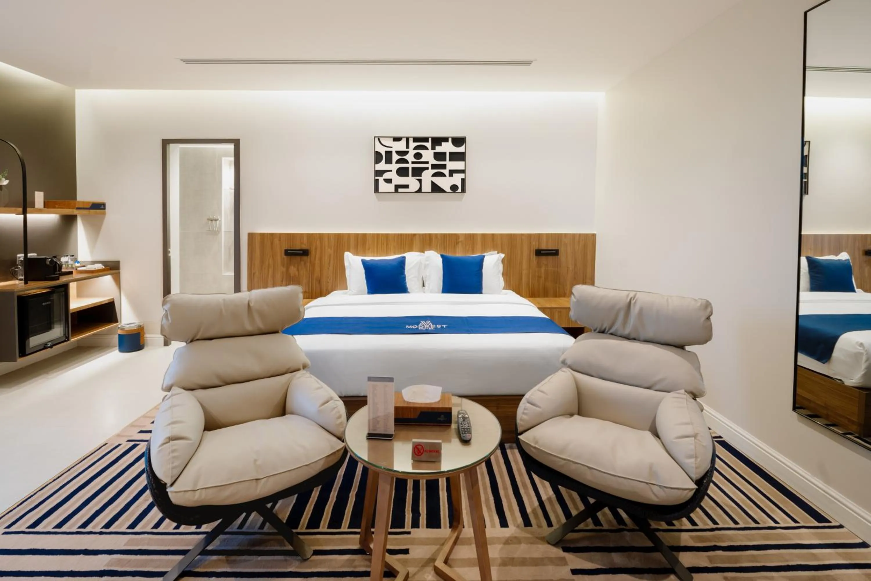 Bed in Modrest Hotel