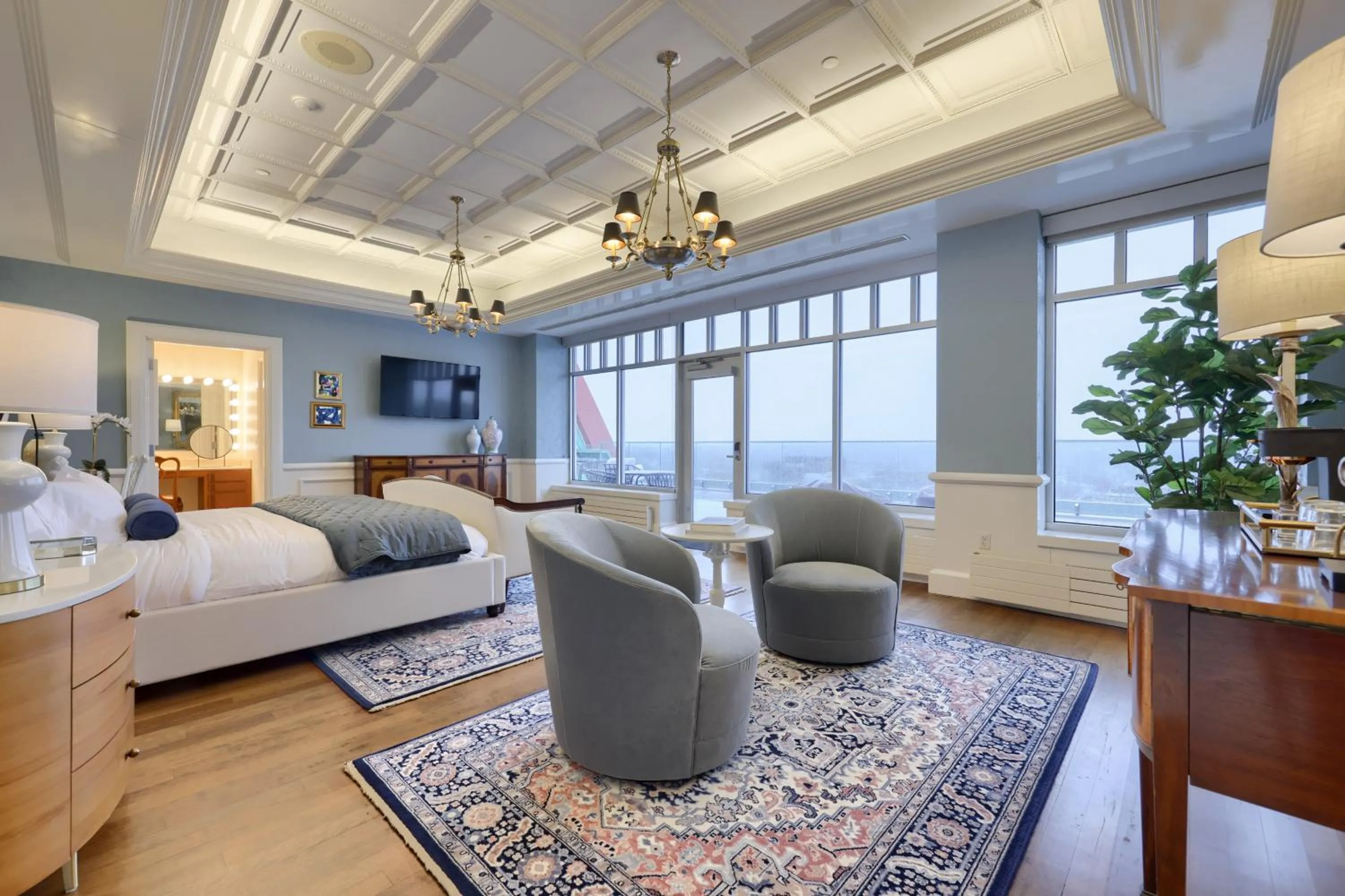 Photo of the whole room, Bed in The Executive Suites and Events