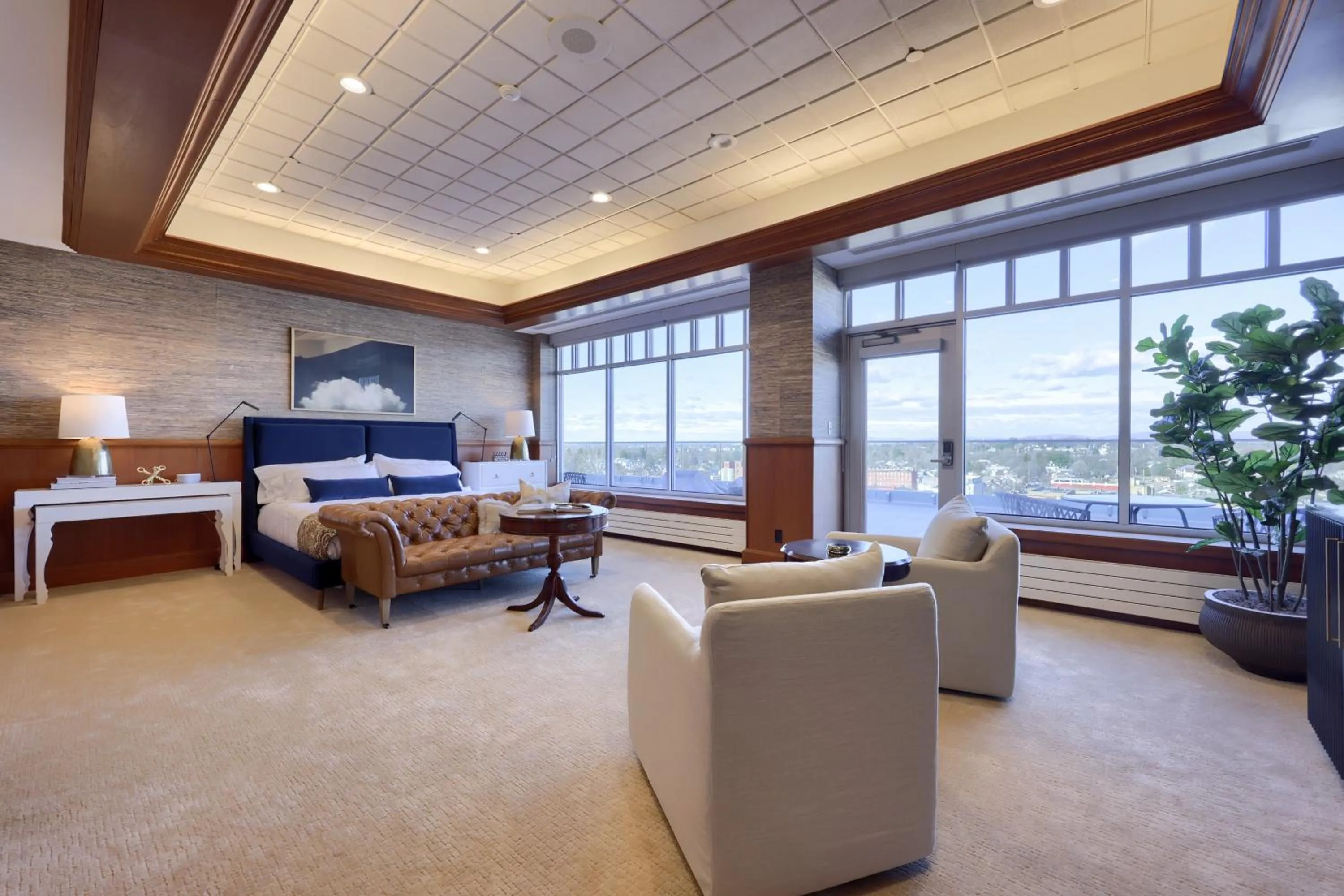 Bed in The Executive Suites and Events