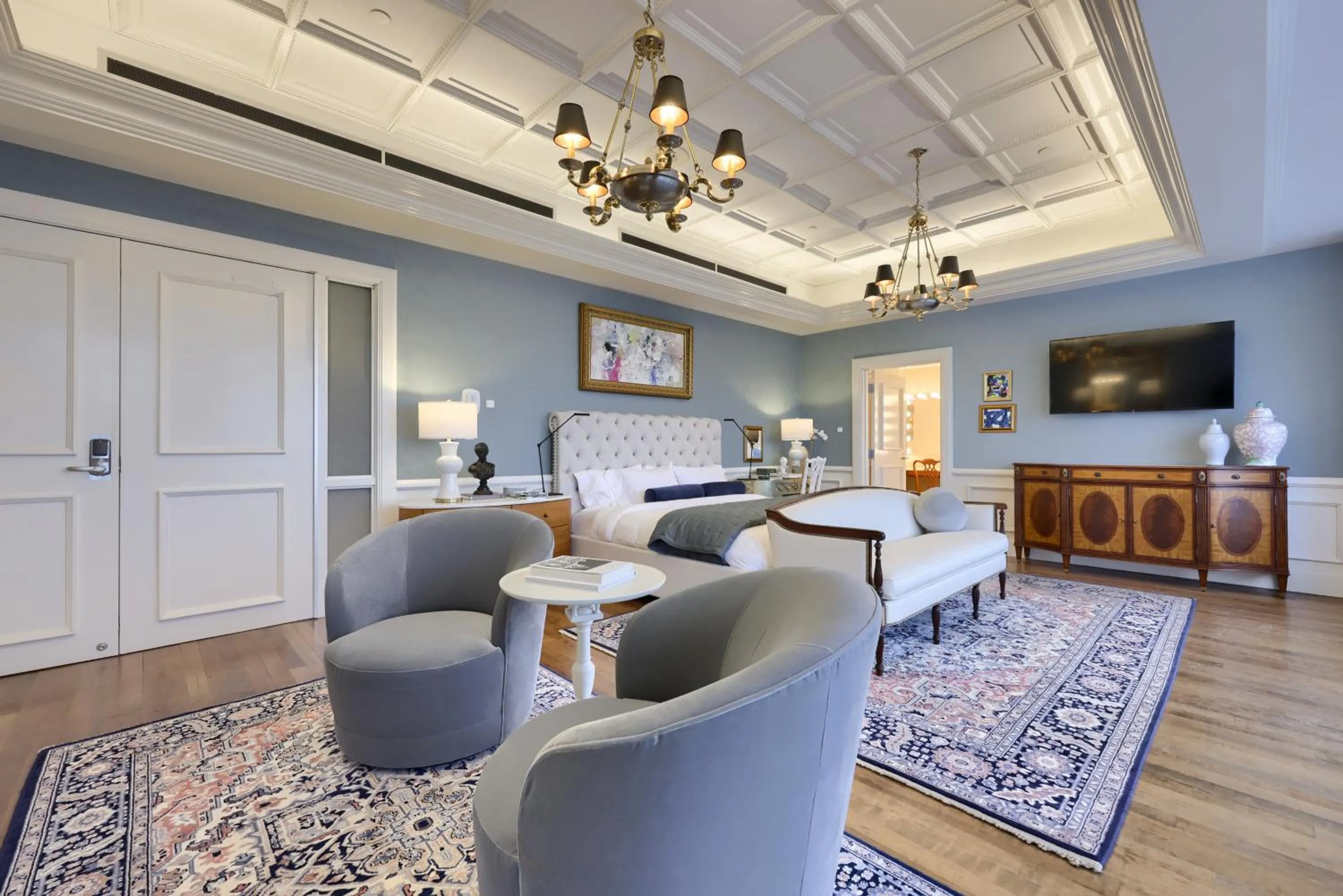 Seating area in The Executive Suites and Events