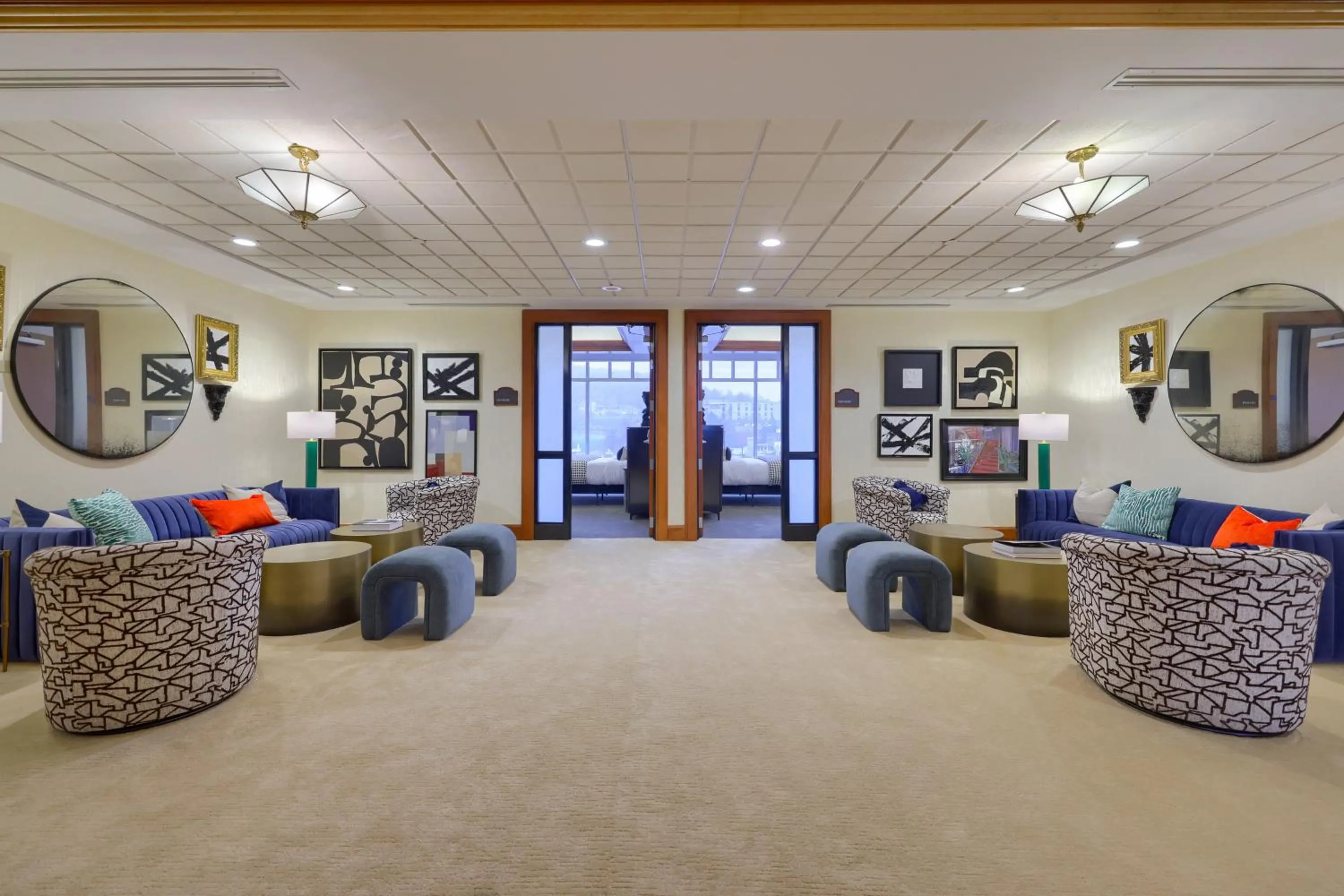 Seating area in The Executive Suites and Events