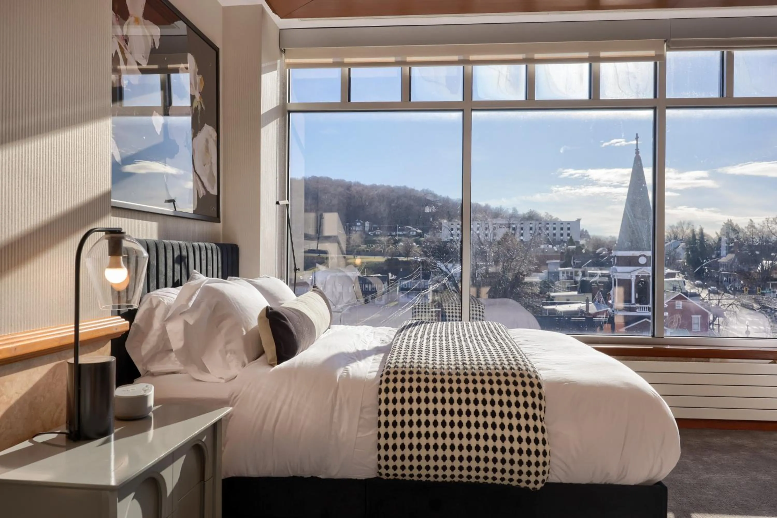 Bed in The Executive Suites and Events