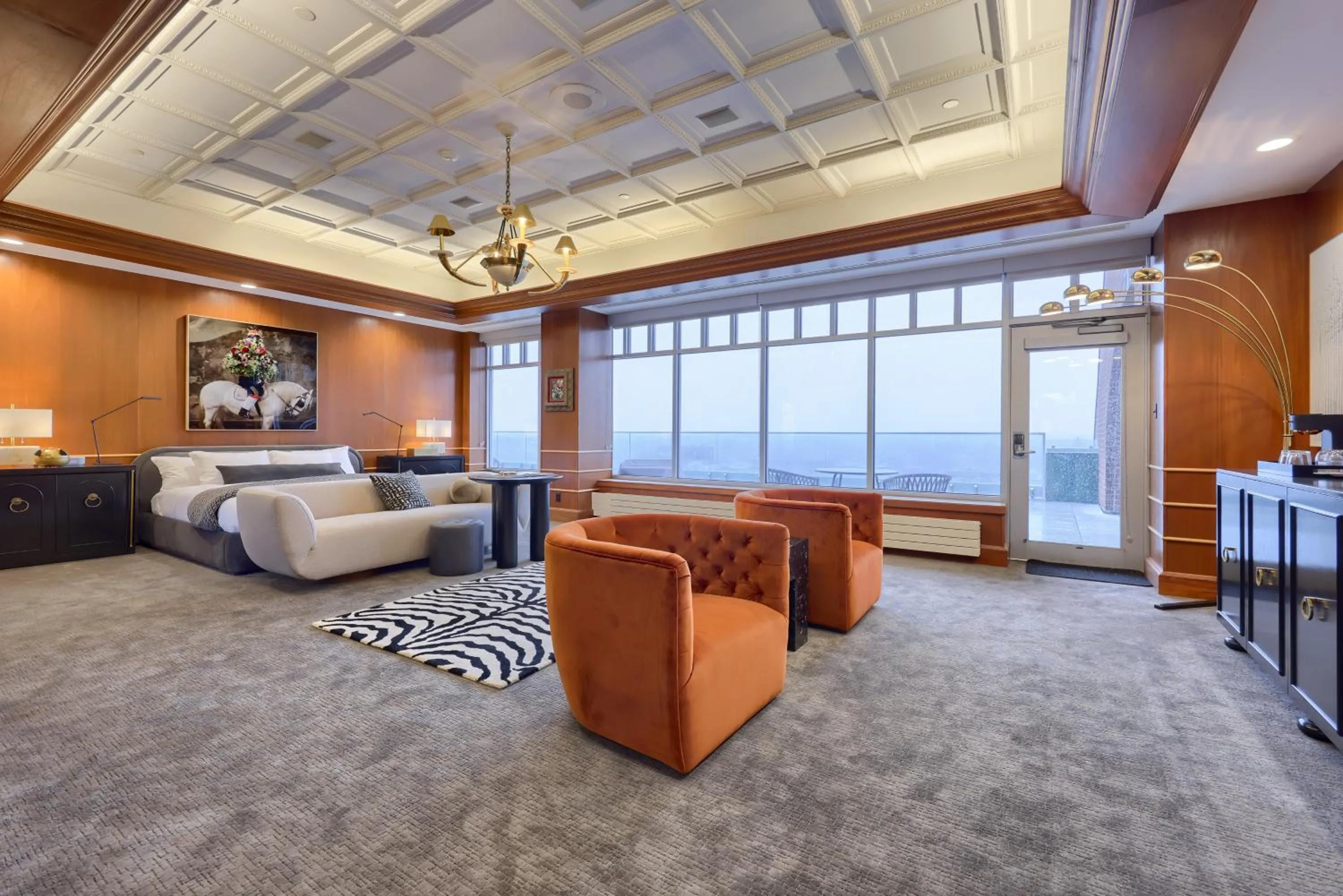 Seating area in The Executive Suites and Events