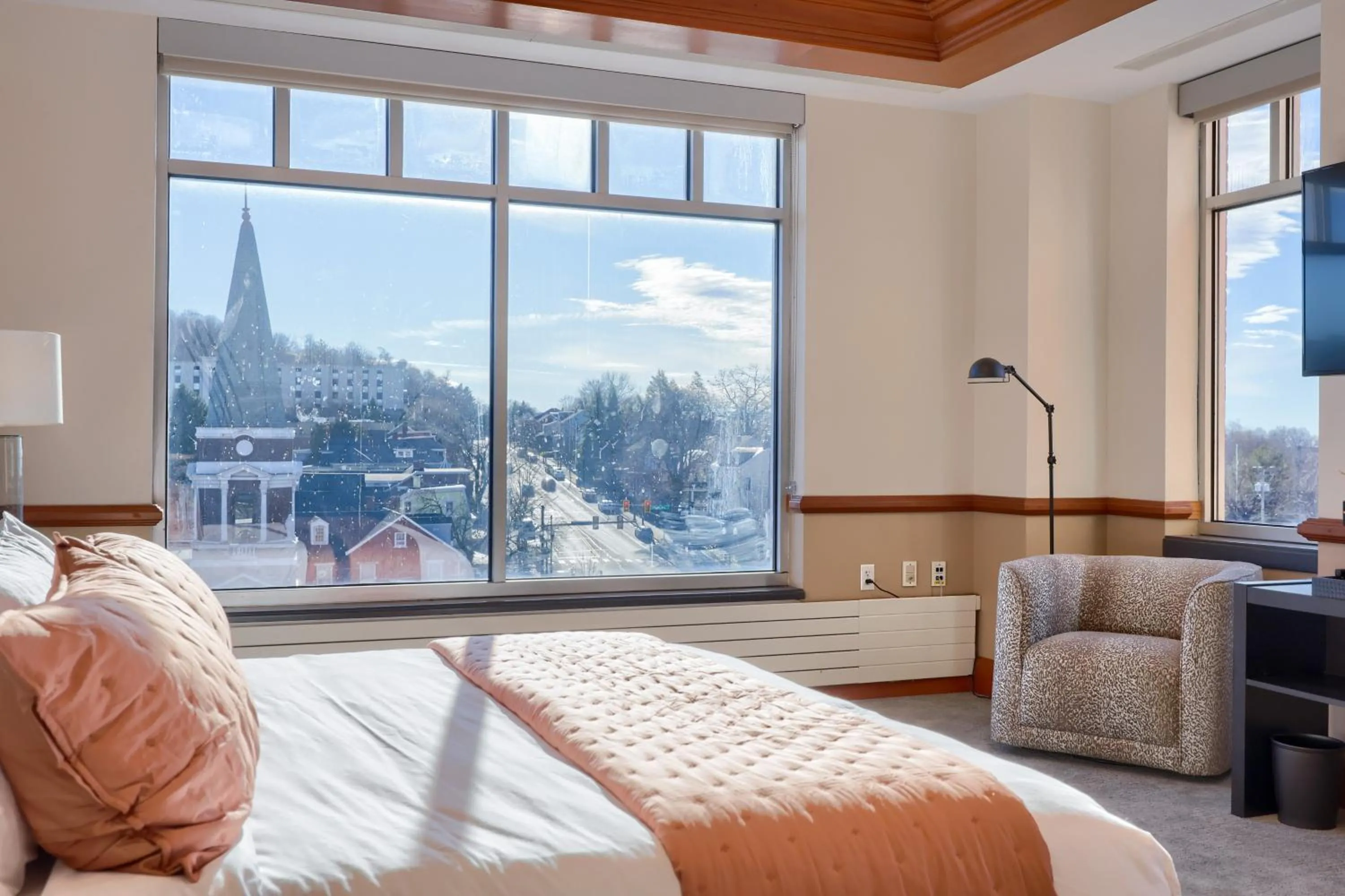Bed in The Executive Suites and Events