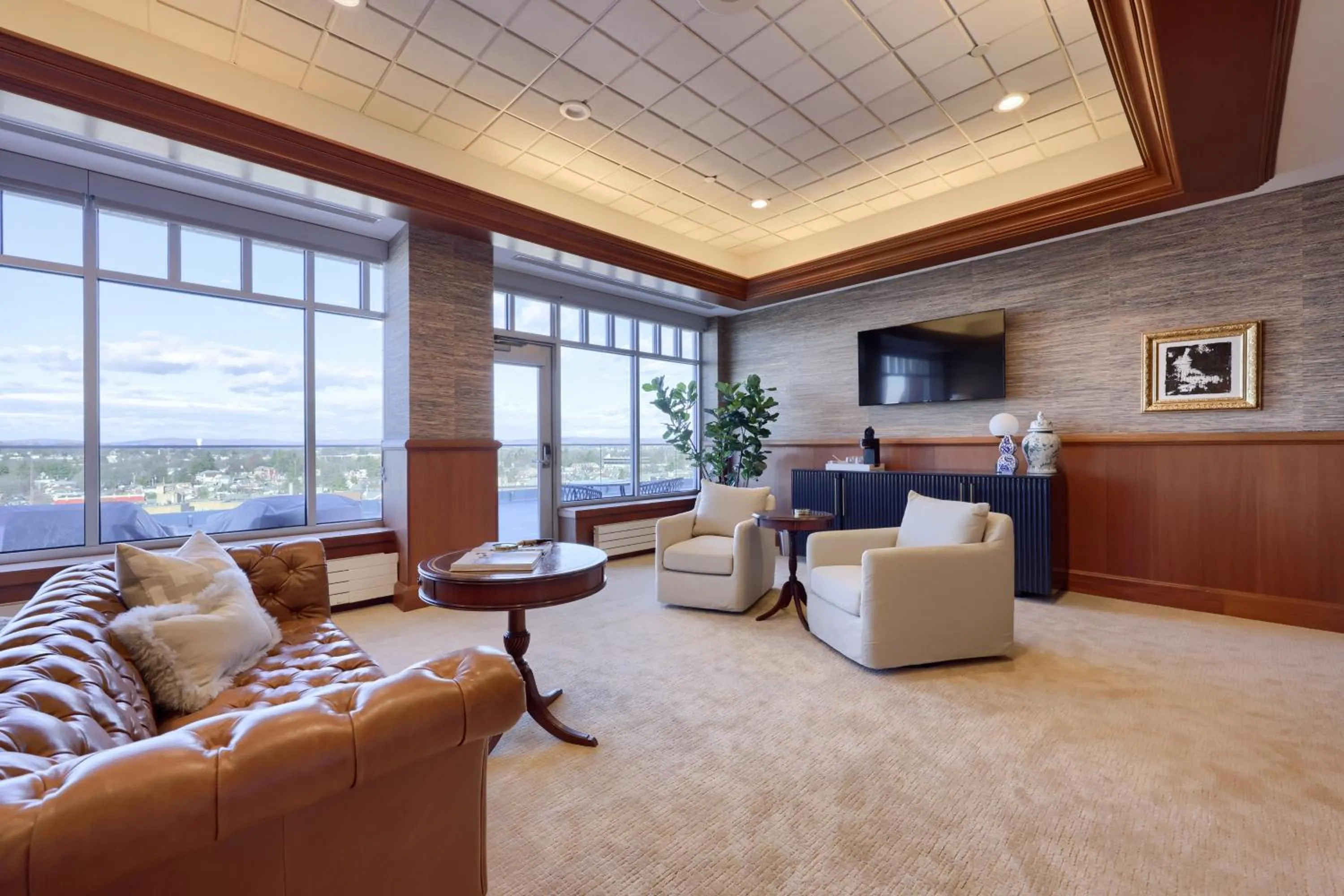 Seating area in The Executive Suites and Events