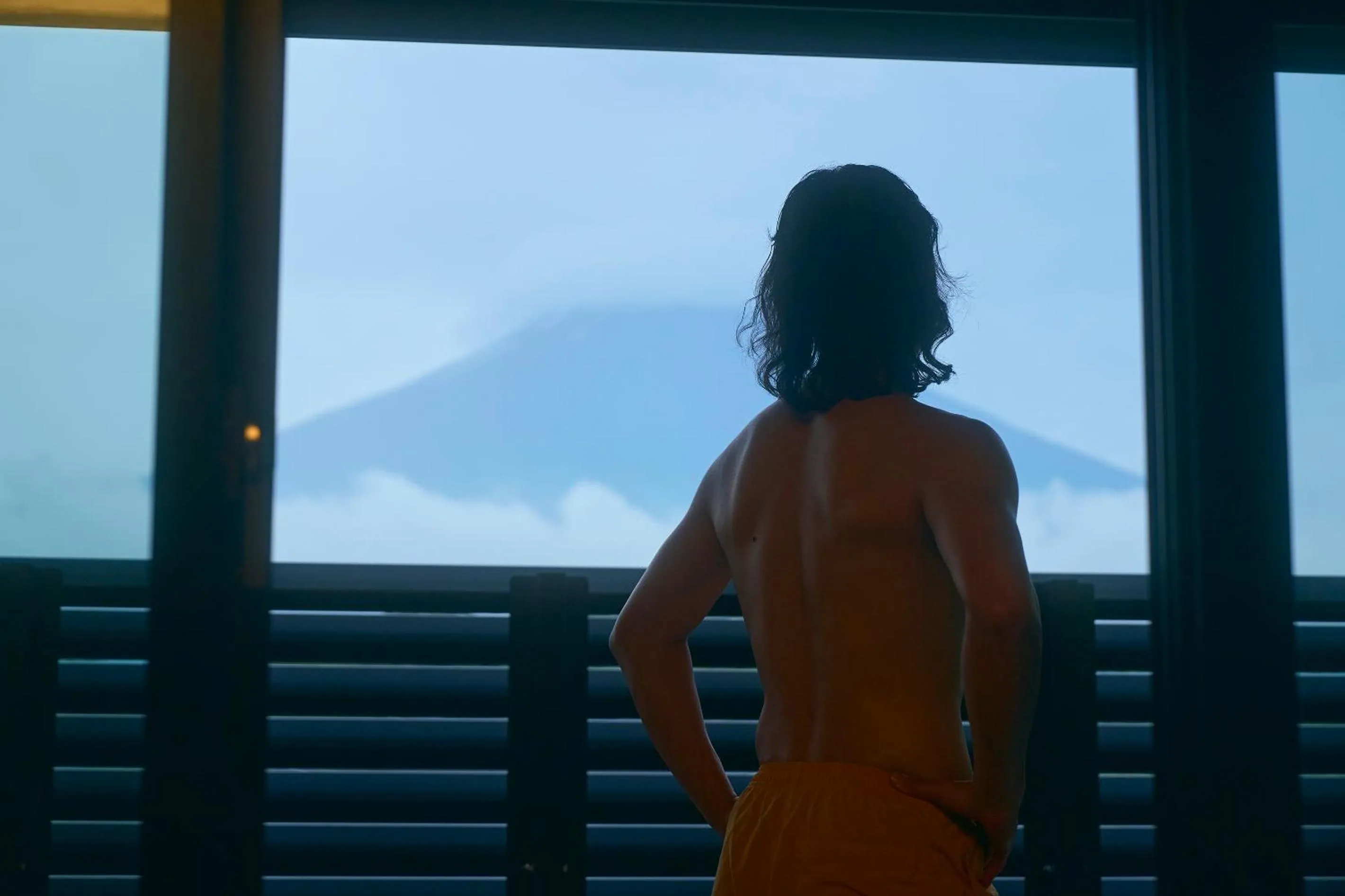 People in Mt Fuji View and Private Sauna Ryokan Shizuku