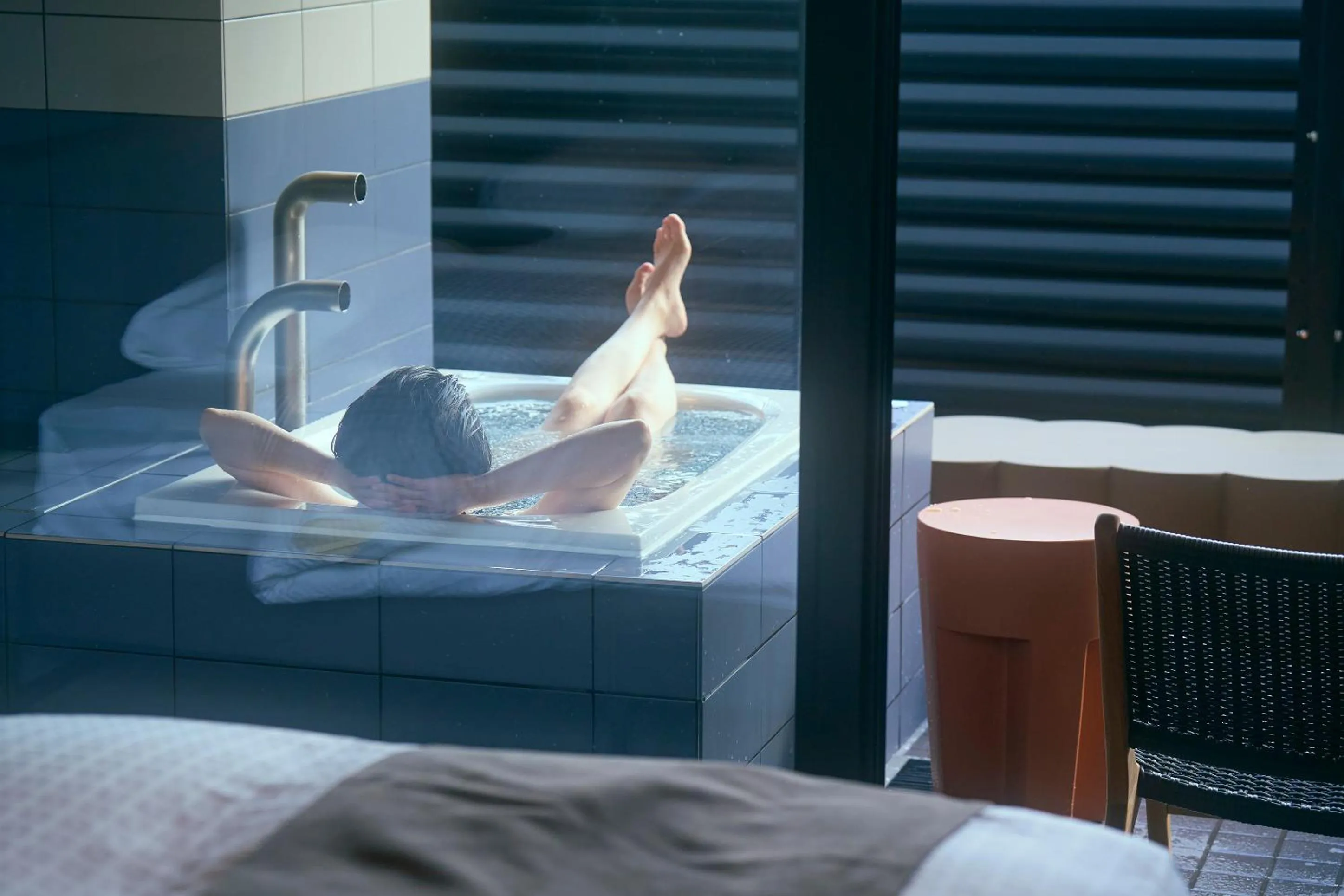 People, Bed in Mt Fuji View and Private Sauna Ryokan Shizuku