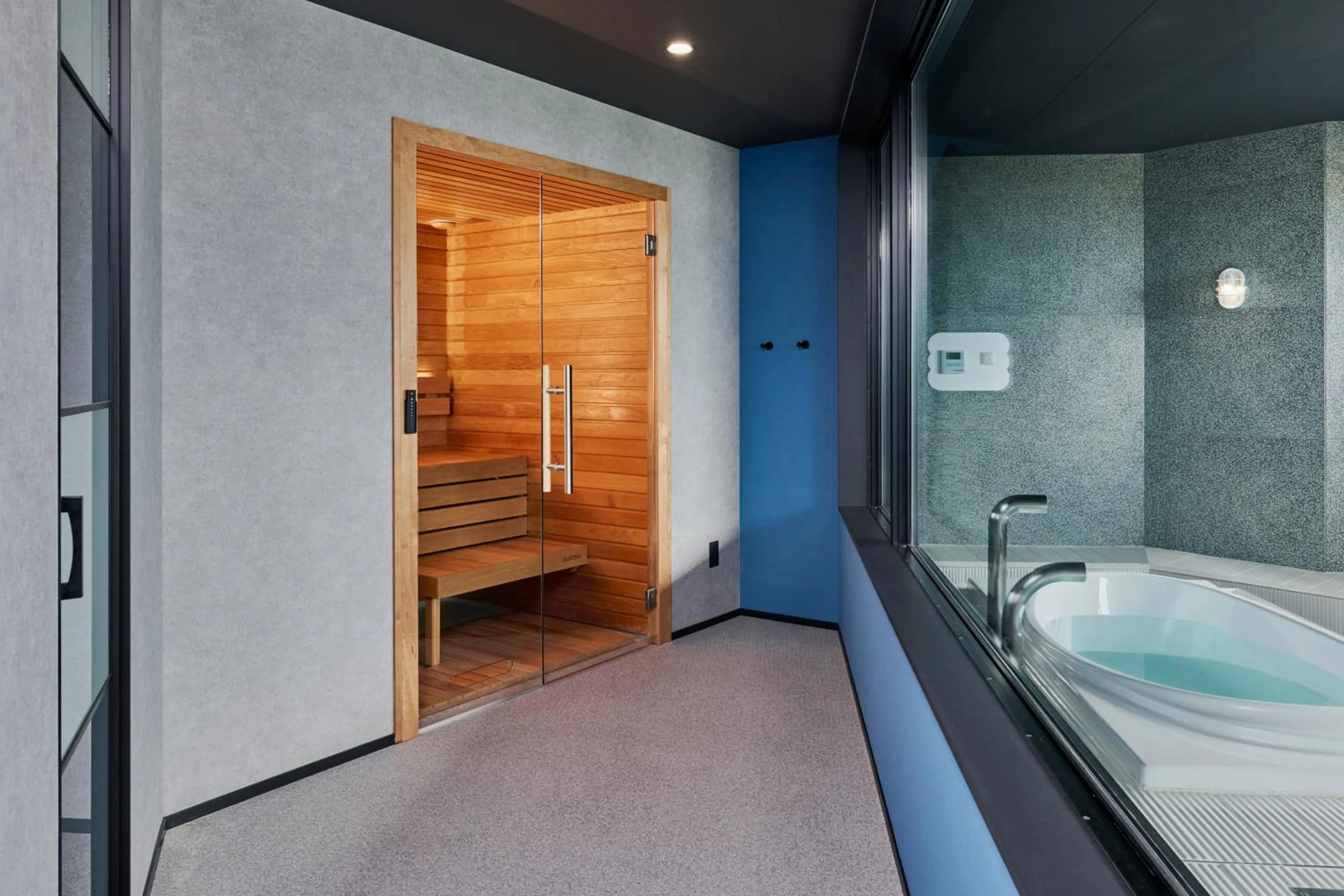 Sauna in Mt Fuji View and Private Sauna Ryokan Shizuku