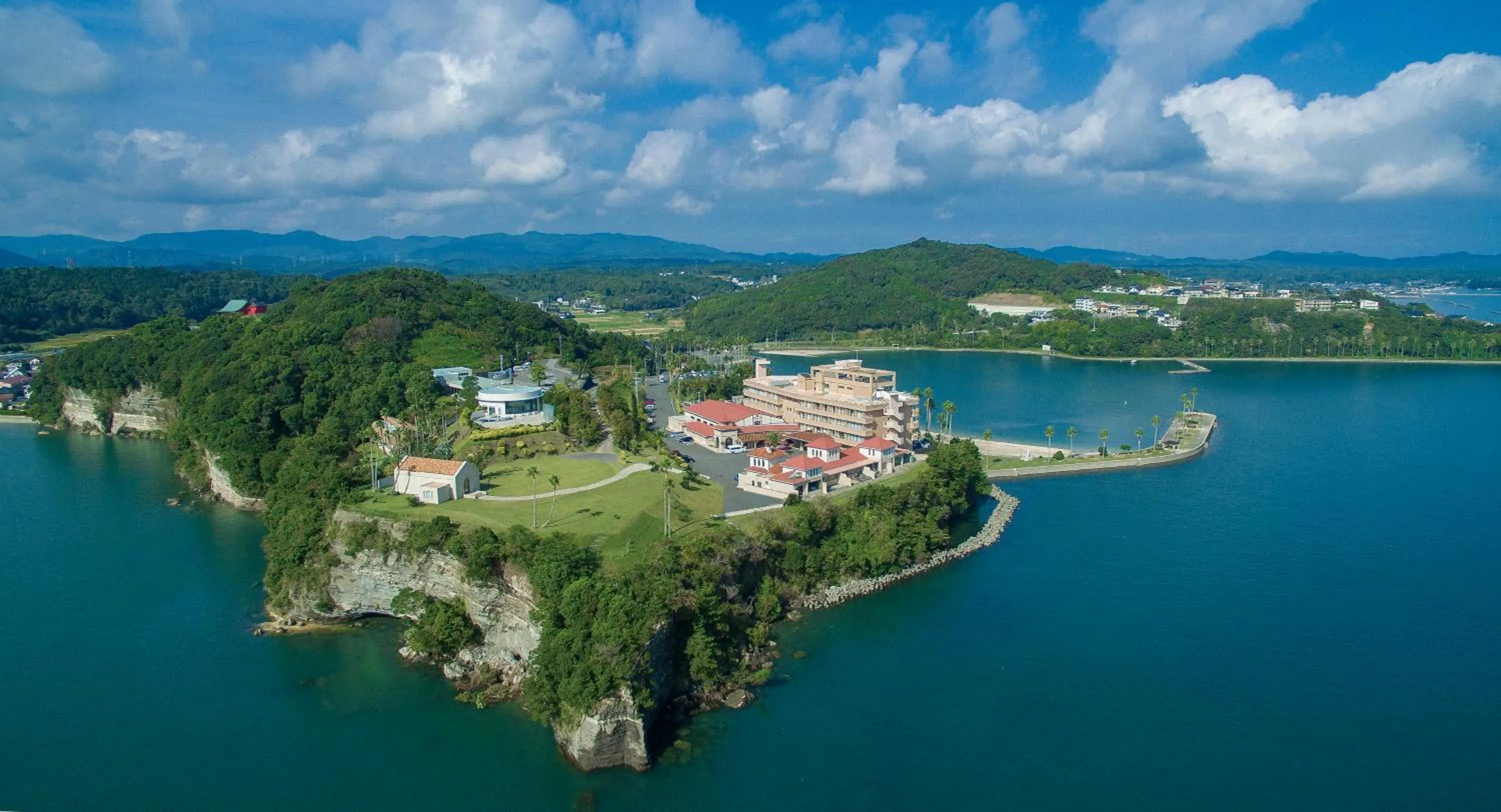 Bird's eye view in Hotel Alegria Gardens Amakusa
