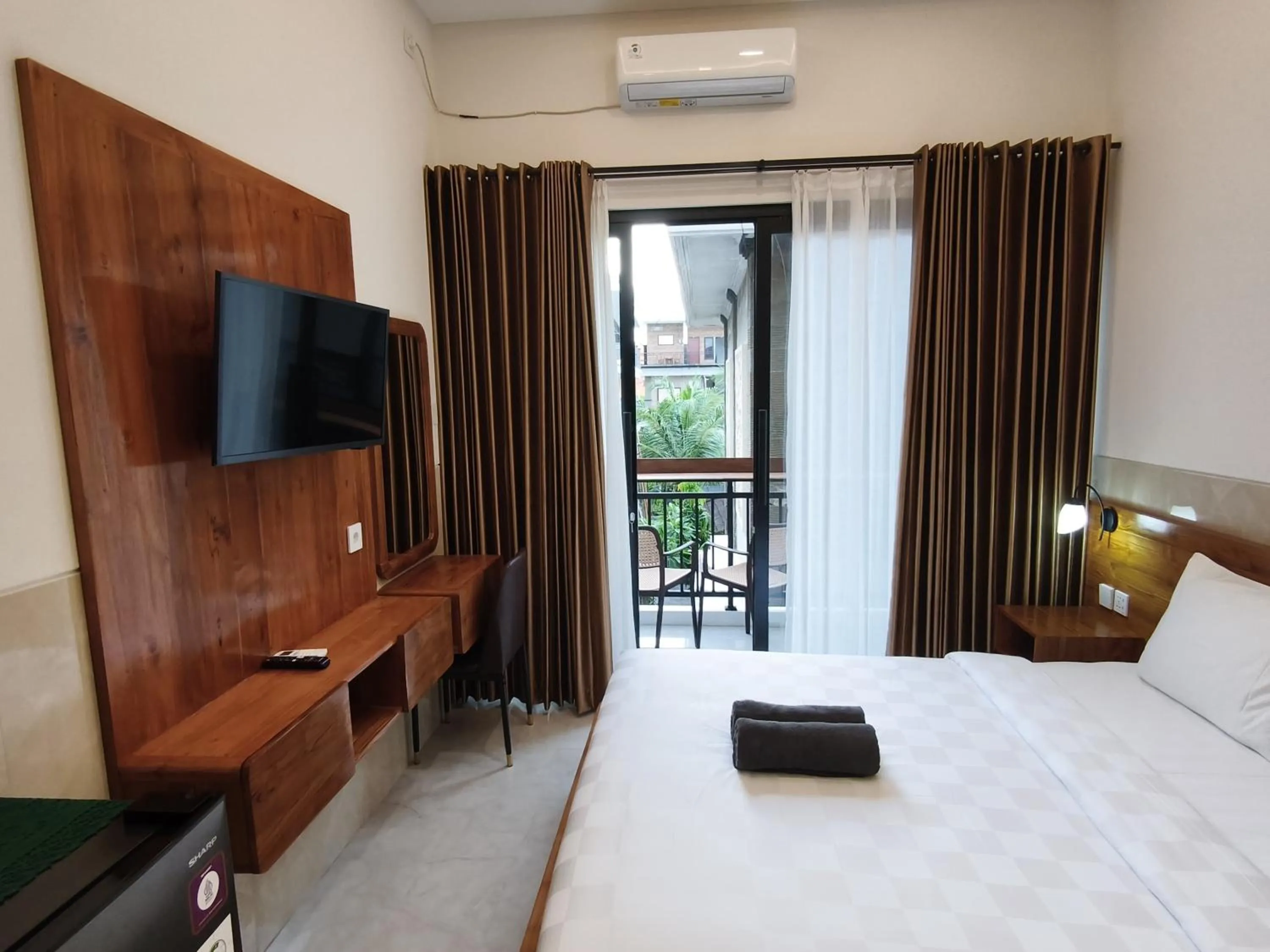 TV and multimedia, Bed in Jepun Segara Guest House