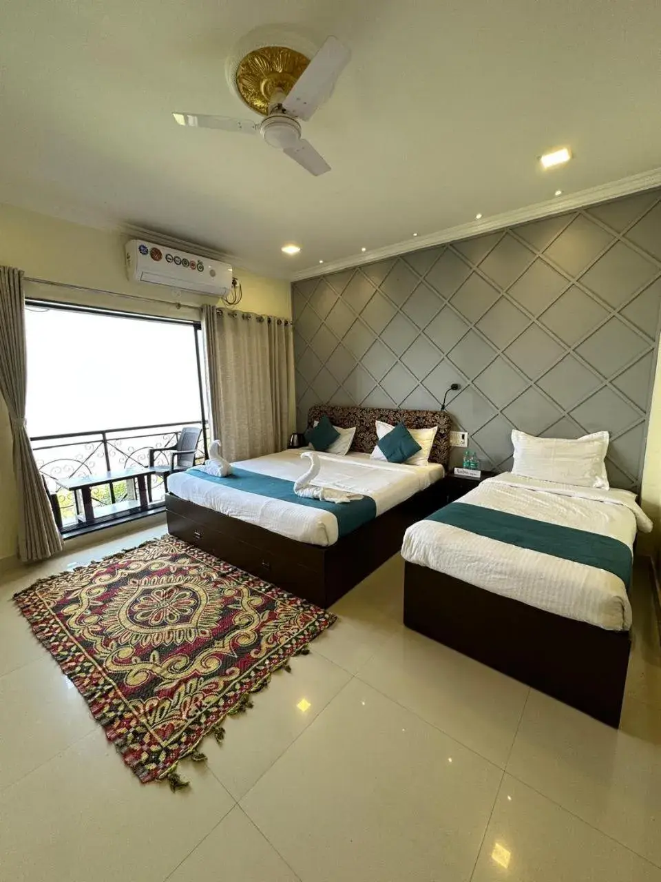 Triple Room in Krishna Valley Resort Triple Room in Krishna Valley Resort