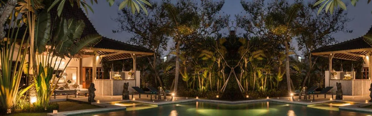 Night in The Radian Villa