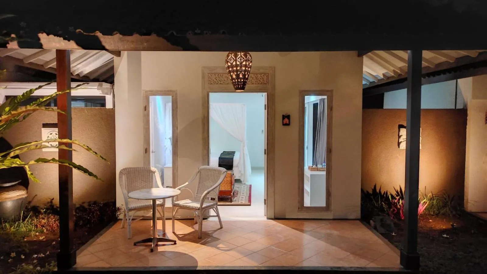 Night in The Radian Villa