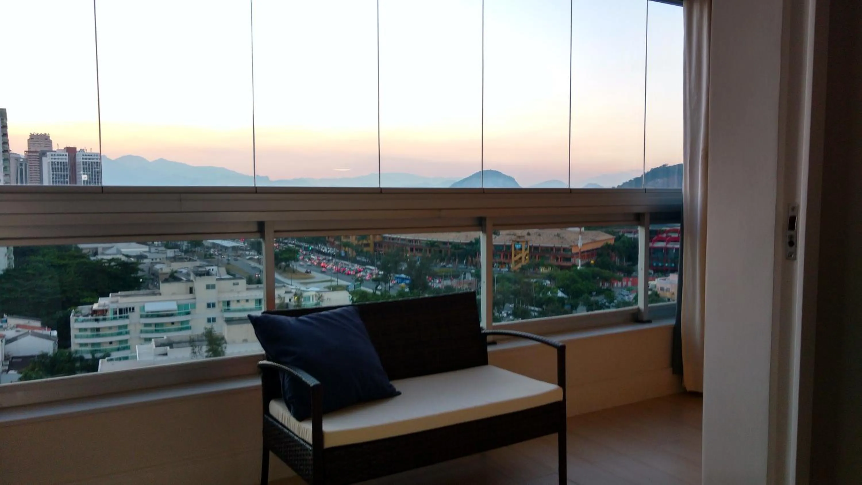 Balcony/Terrace in Residencial Portal da Barra
