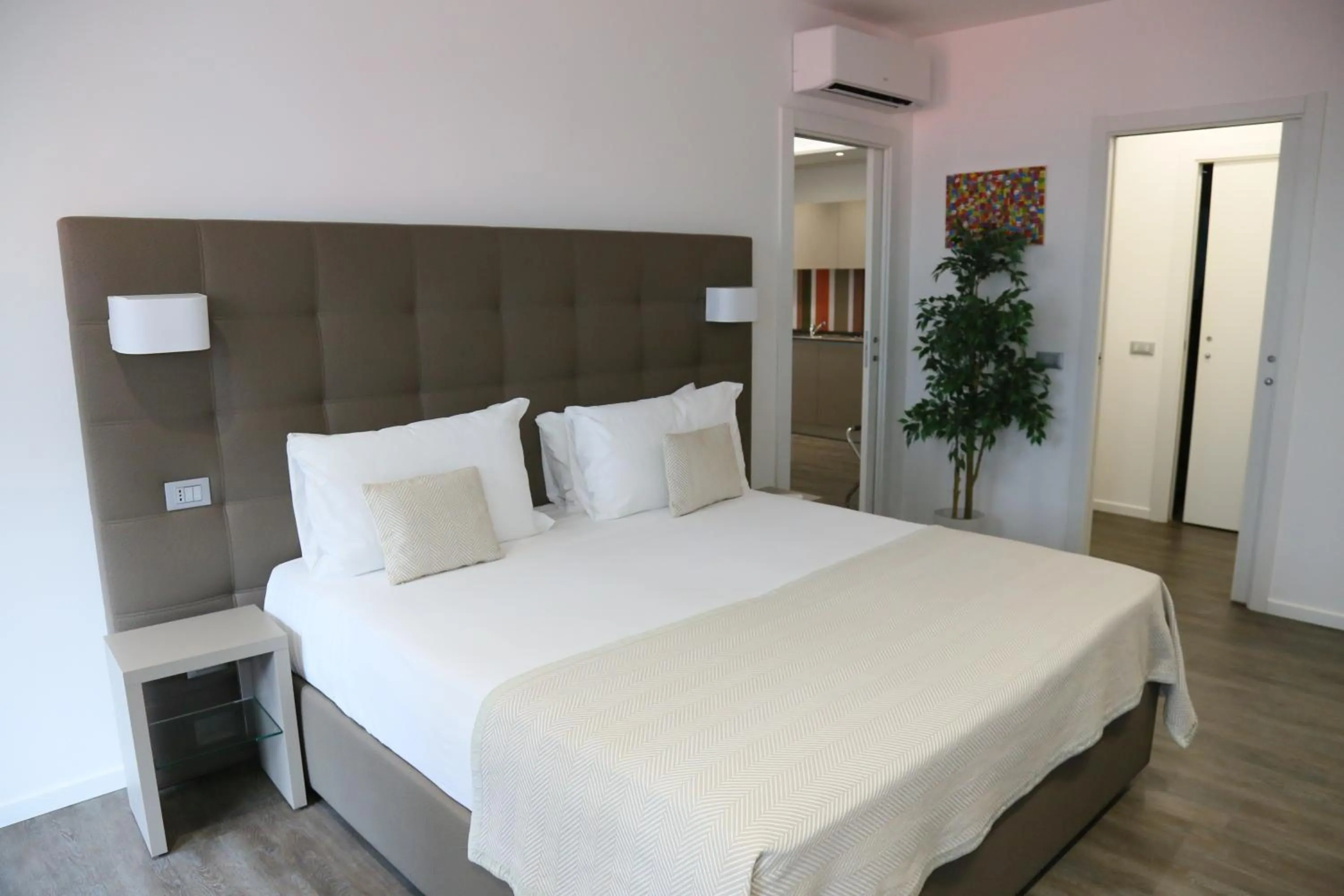 Bedroom, Bed in Studio Inn Centrale & Milano Urban Padel