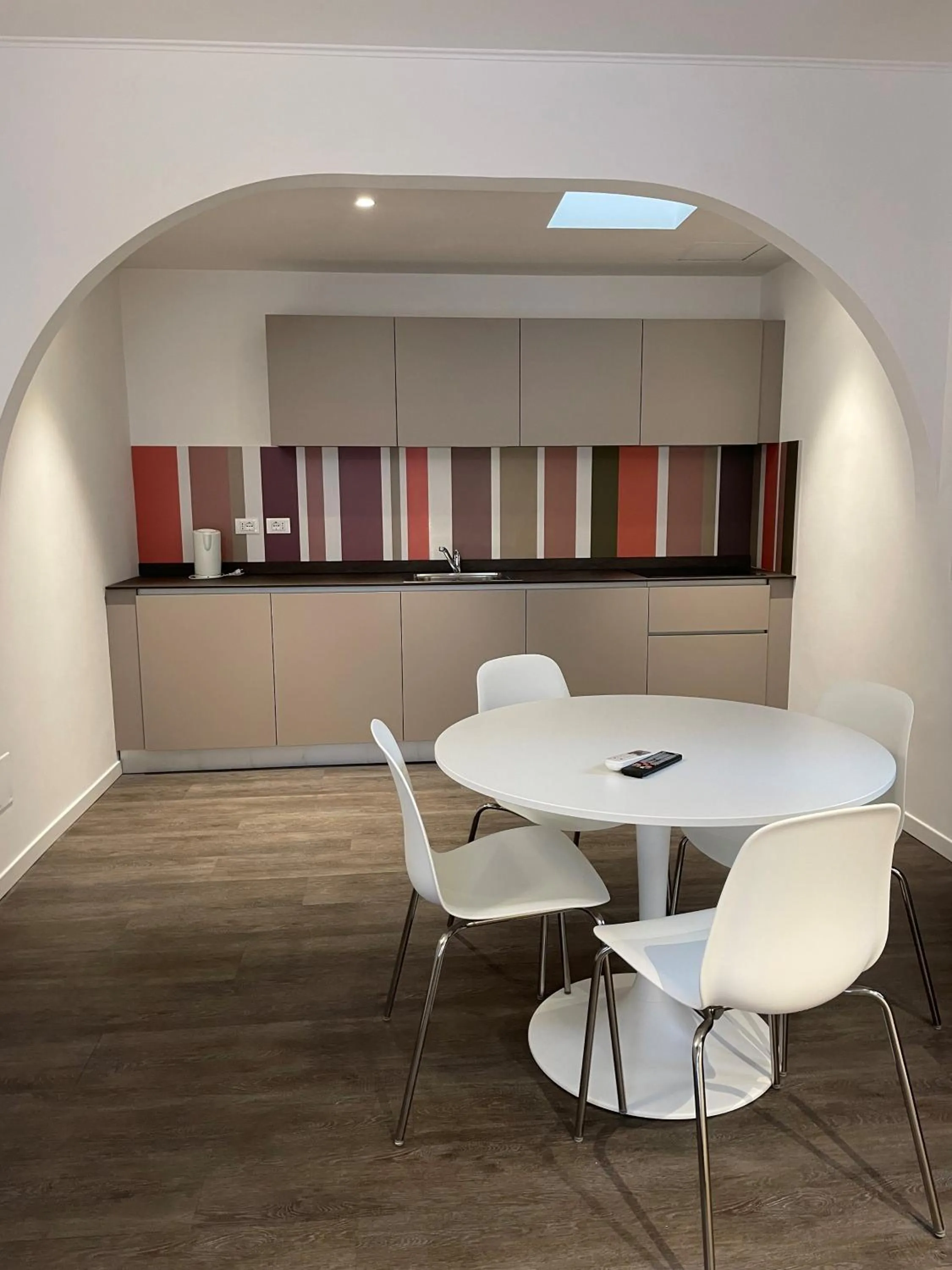 Kitchen or kitchenette in Studio Inn Centrale & Milano Urban Padel