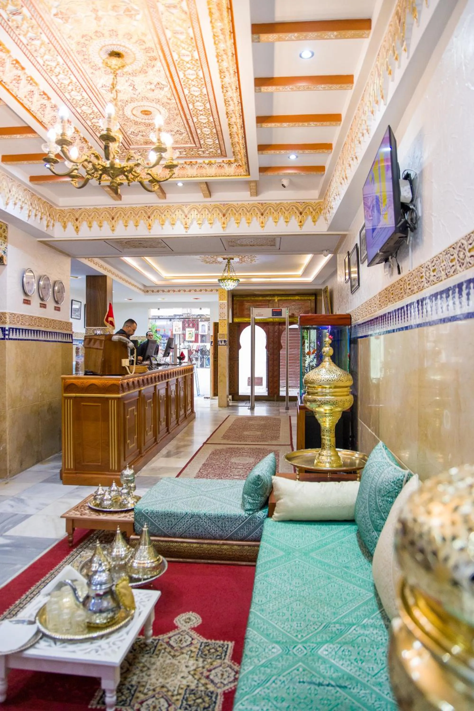 Lobby or reception in Mamora Bay