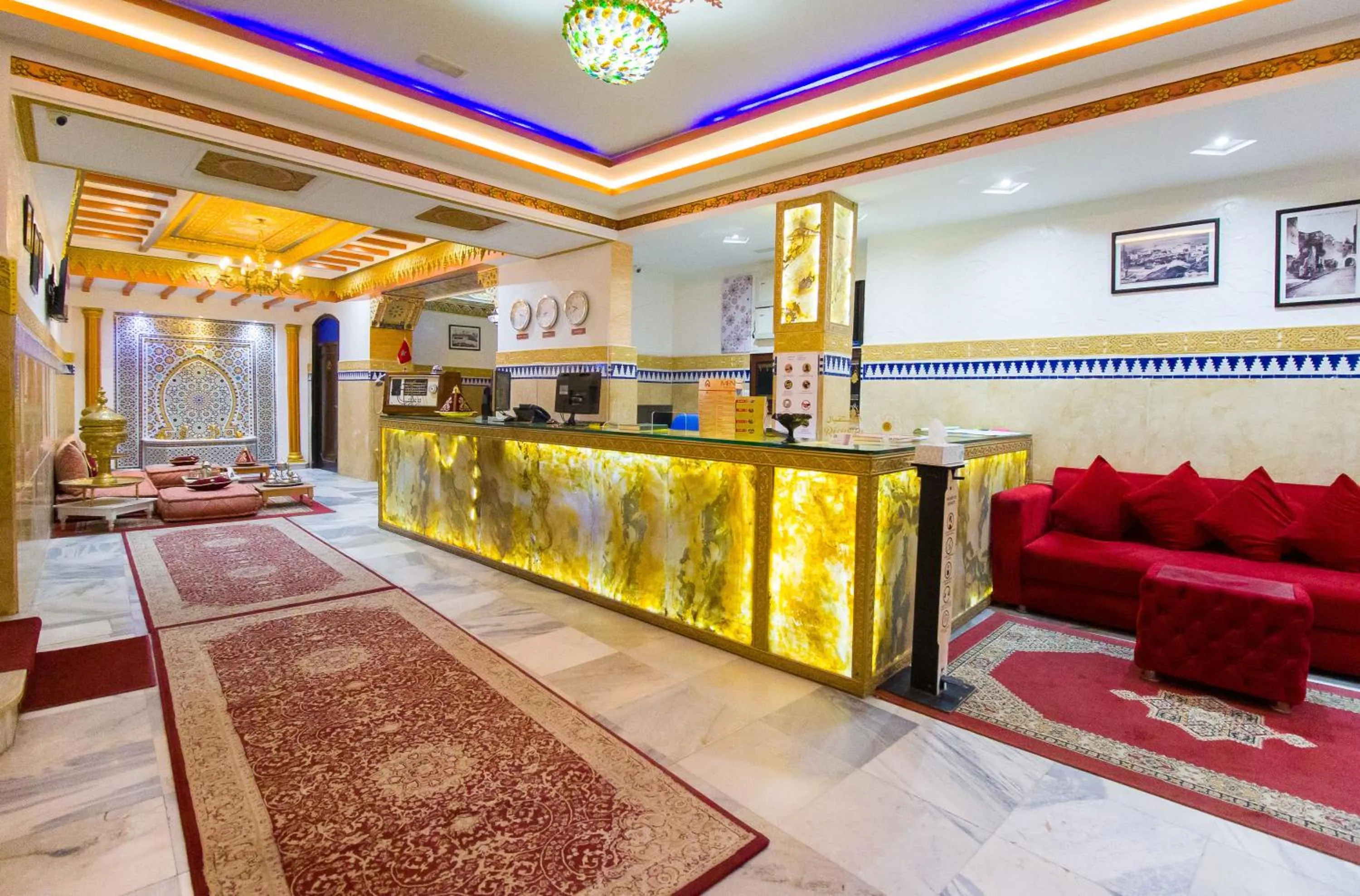 Lobby or reception in Mamora Bay