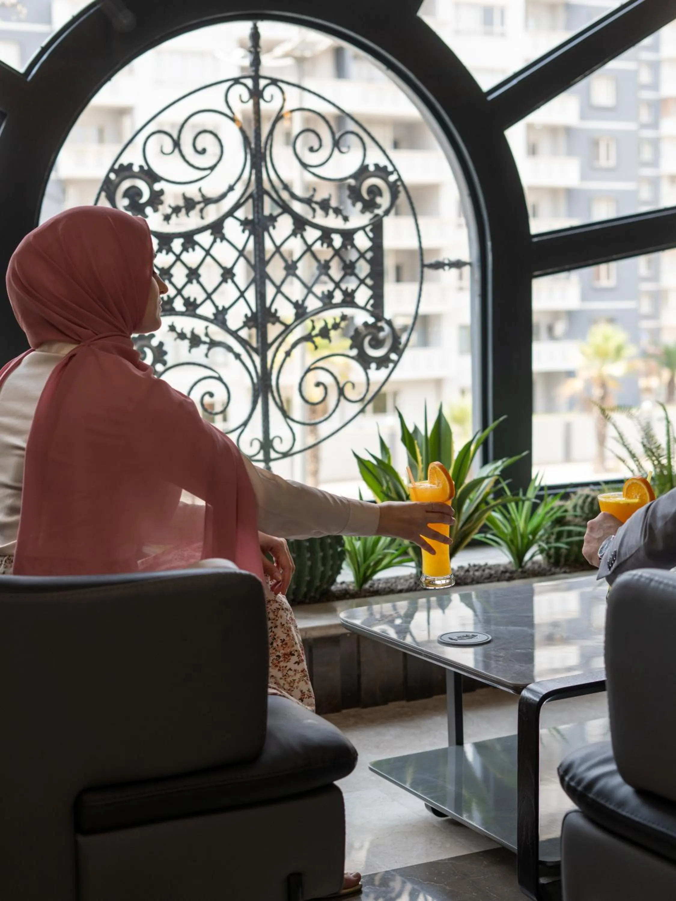 Seating area in Helmond Hotel