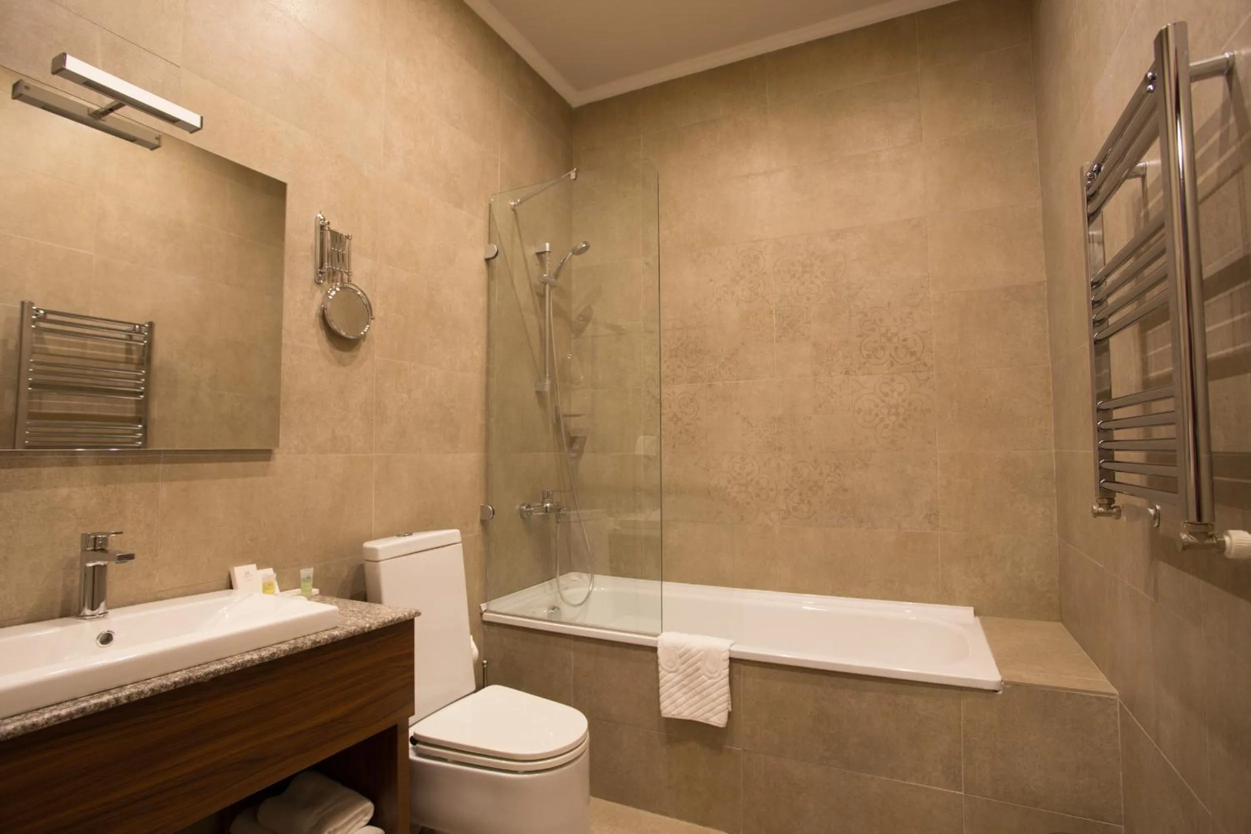 Toilet in Hotel Astoria Tbilisi