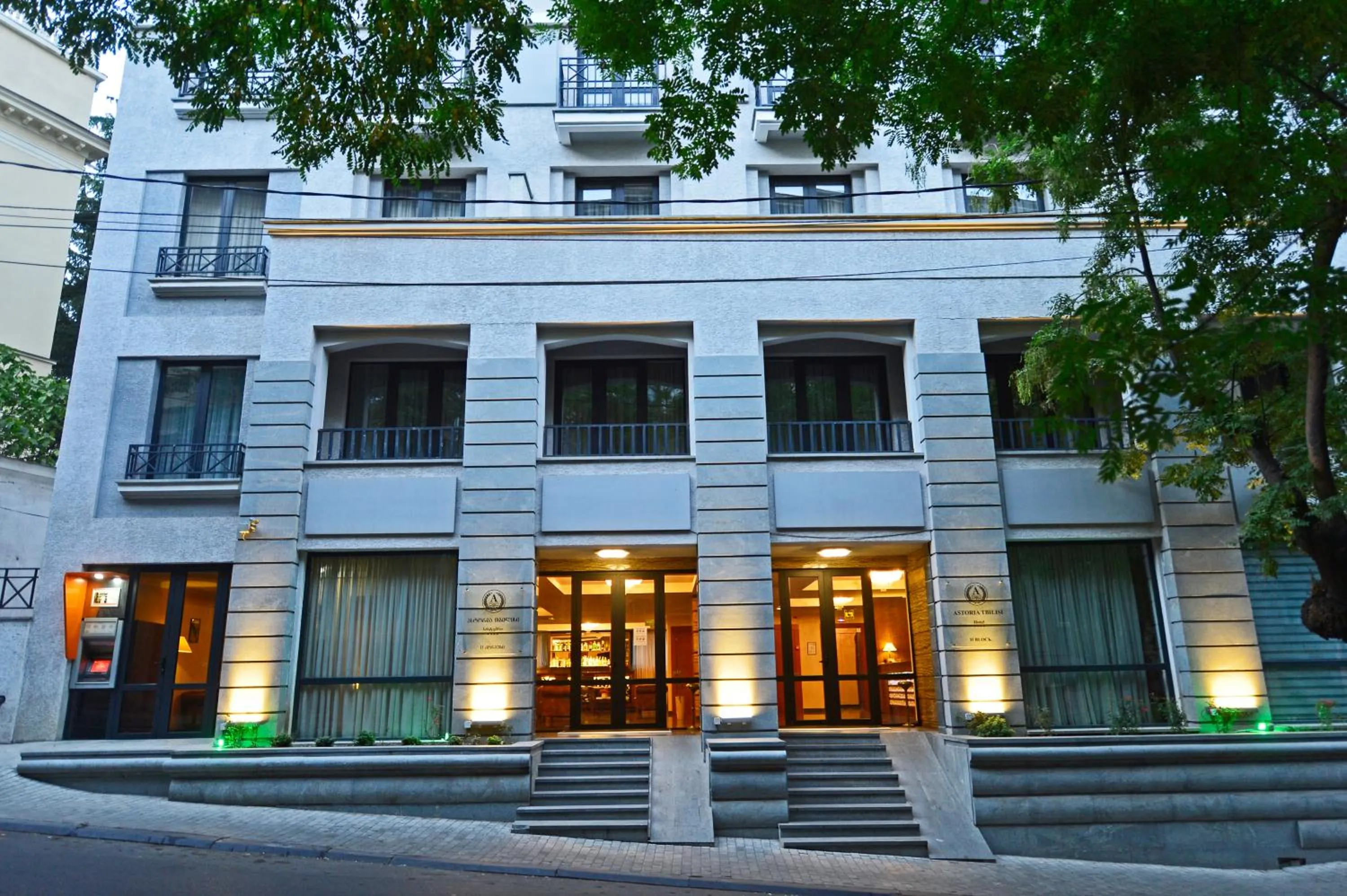 Facade/entrance in Hotel Astoria Tbilisi