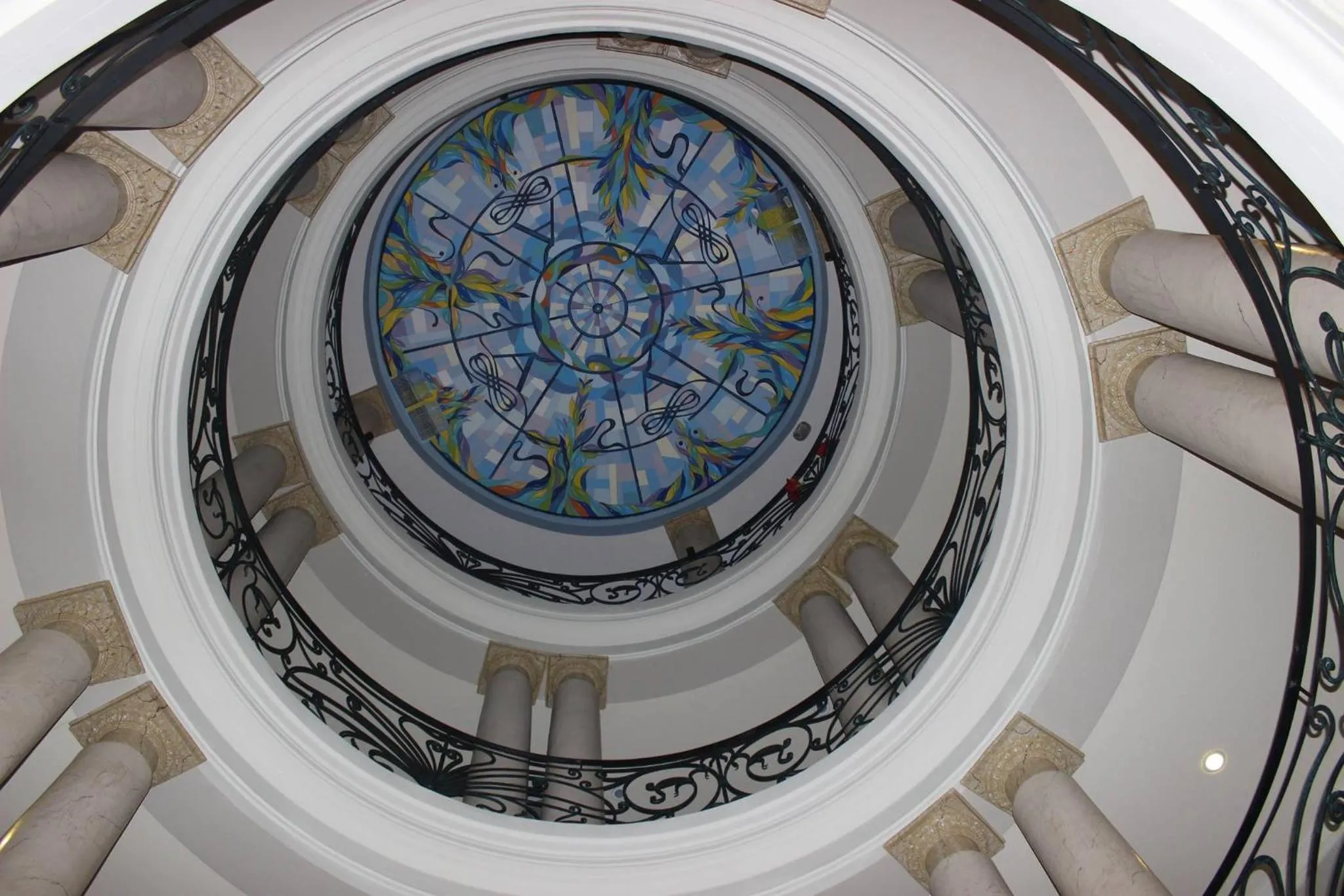 Decorative detail in Hotel Astoria Tbilisi