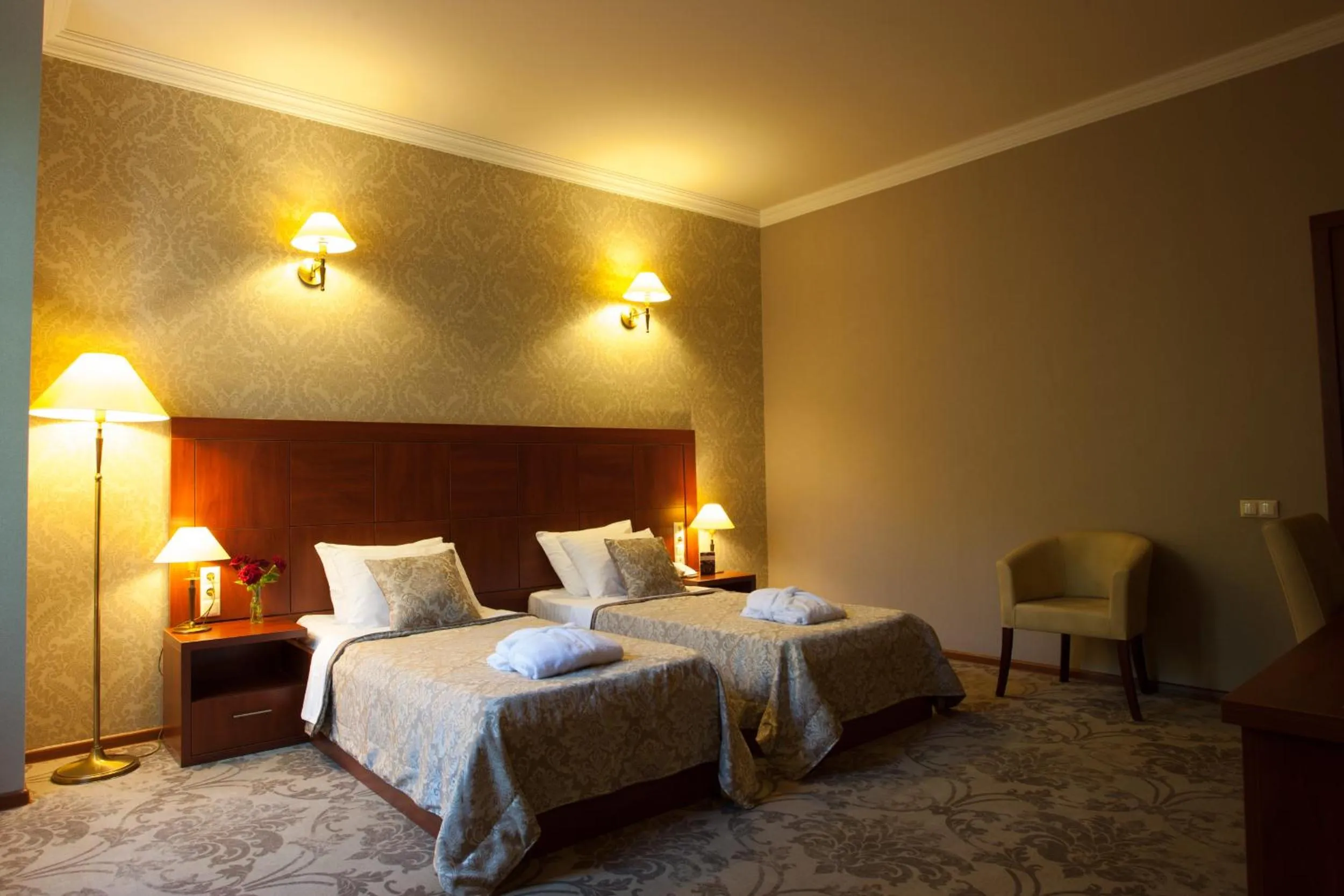 Bedroom, Bed in Hotel Astoria Tbilisi