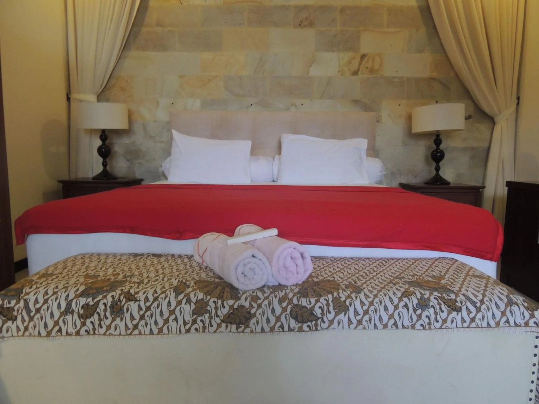 Photo of the whole room, Bed in Oase Van Java