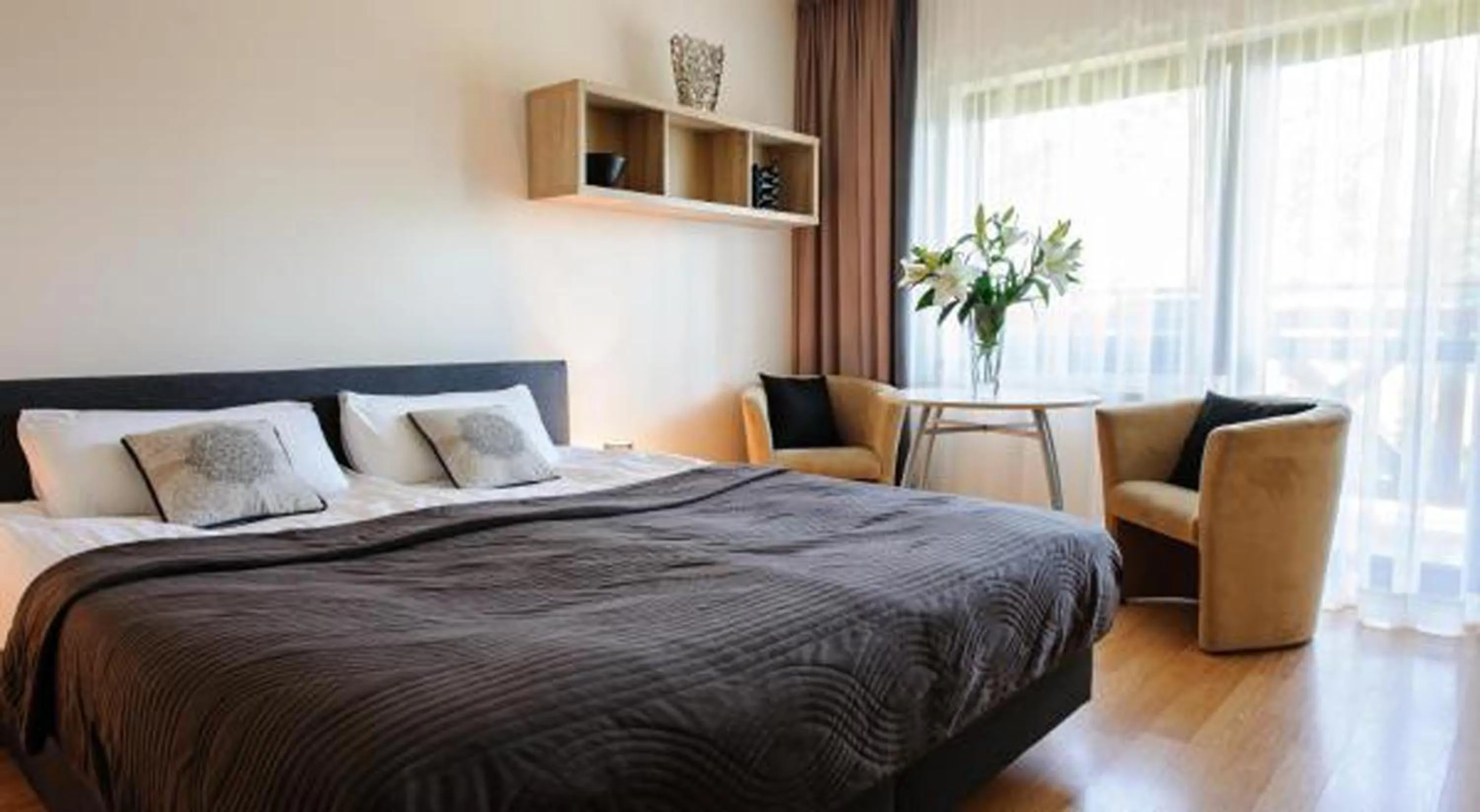 Bed in TeoDorka Med & SPA