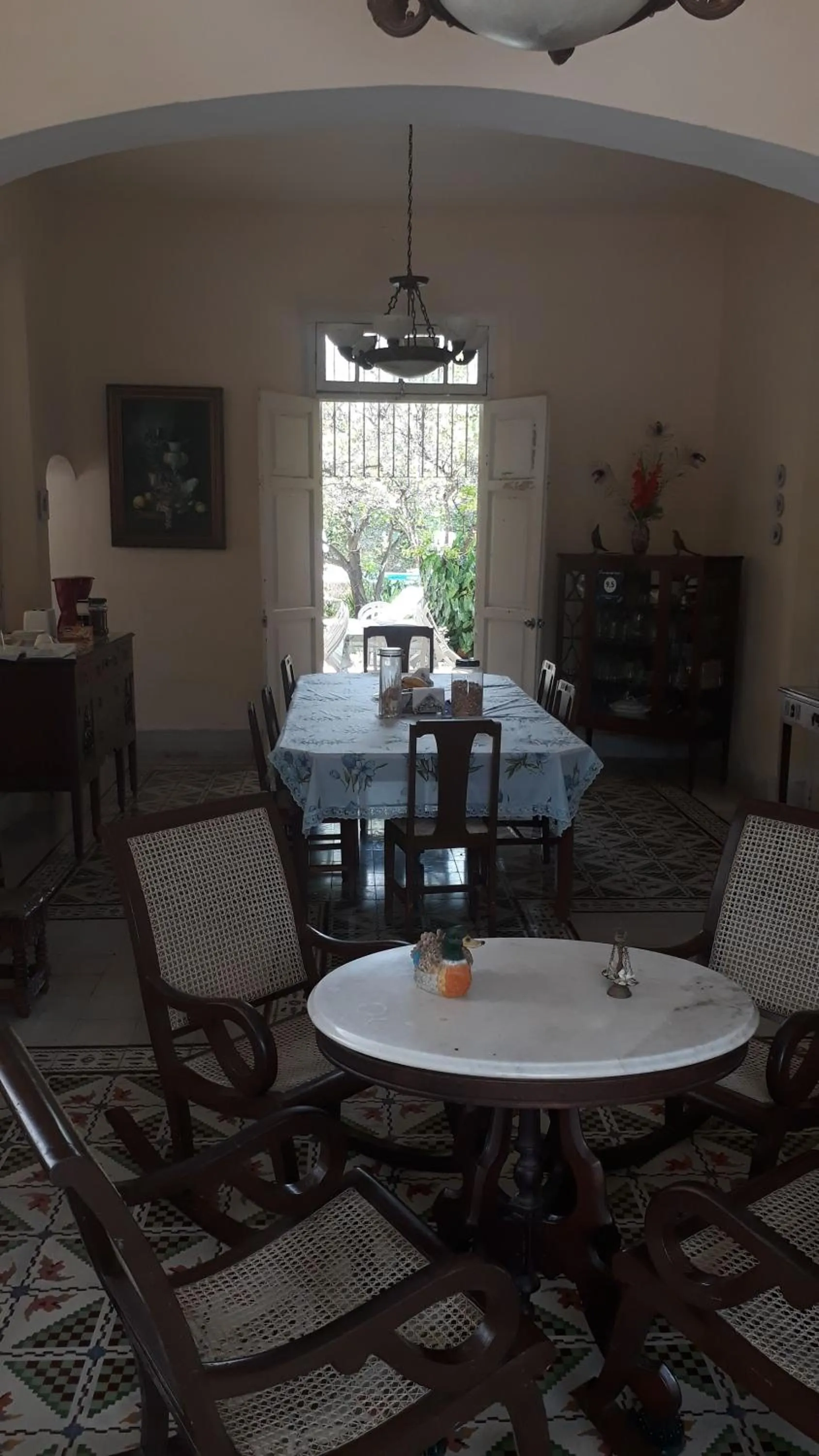 Living room in La Casa del Turix