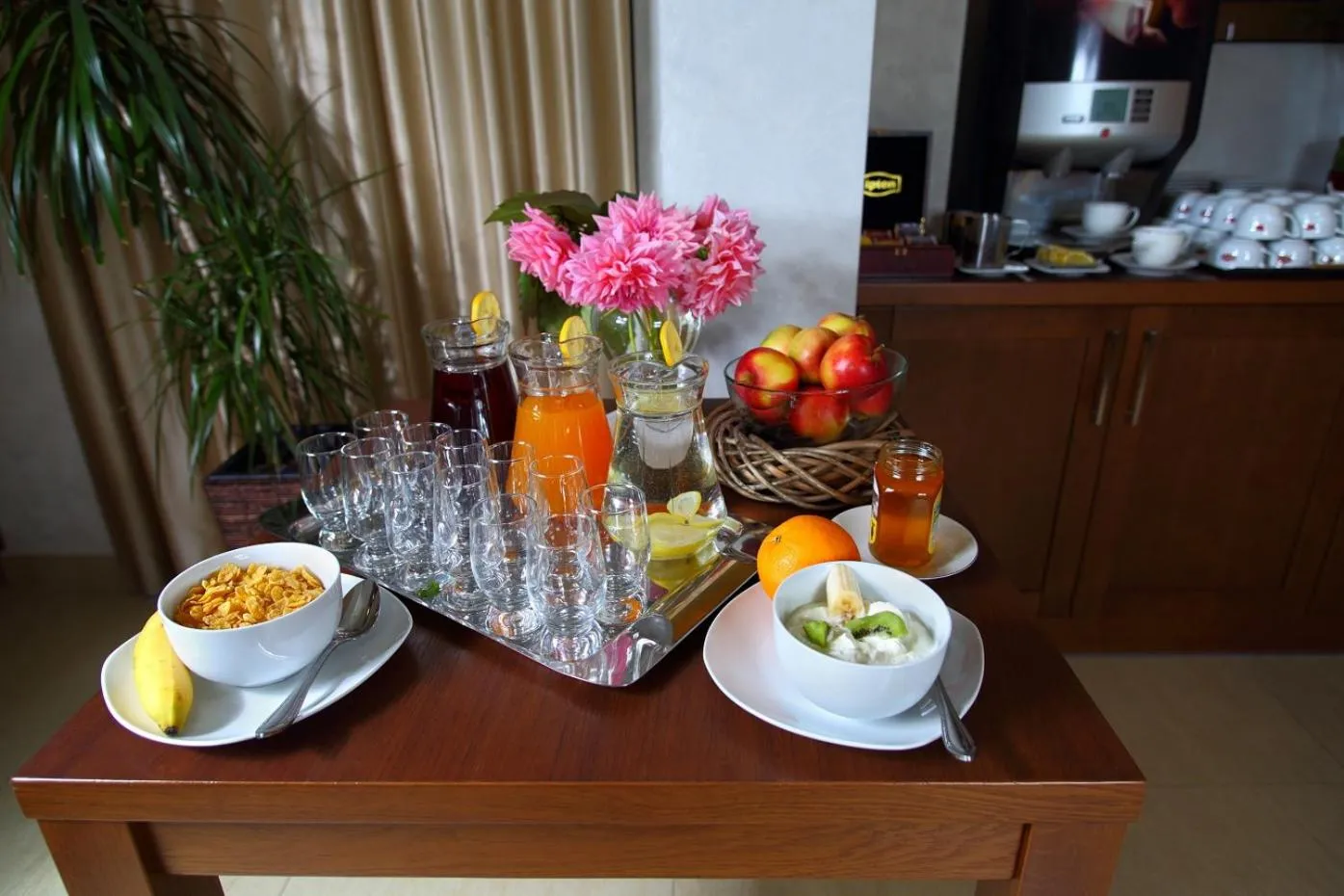 Breakfast in Inter Hotel